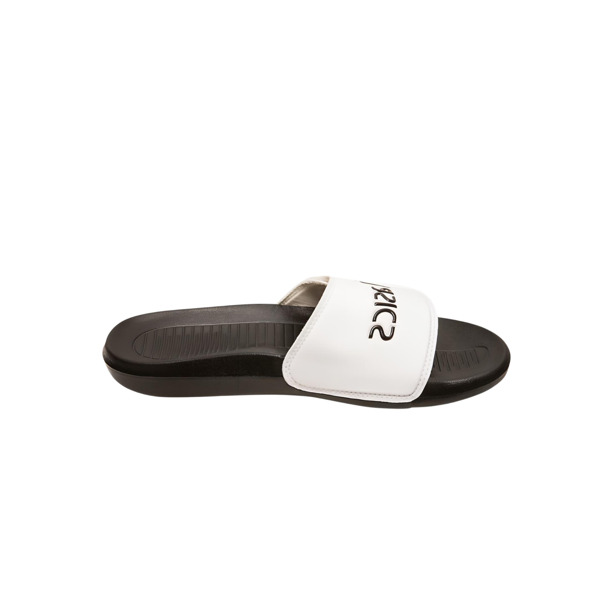 Asics Adjustable Slide Slide Slippers Unisex White/Black