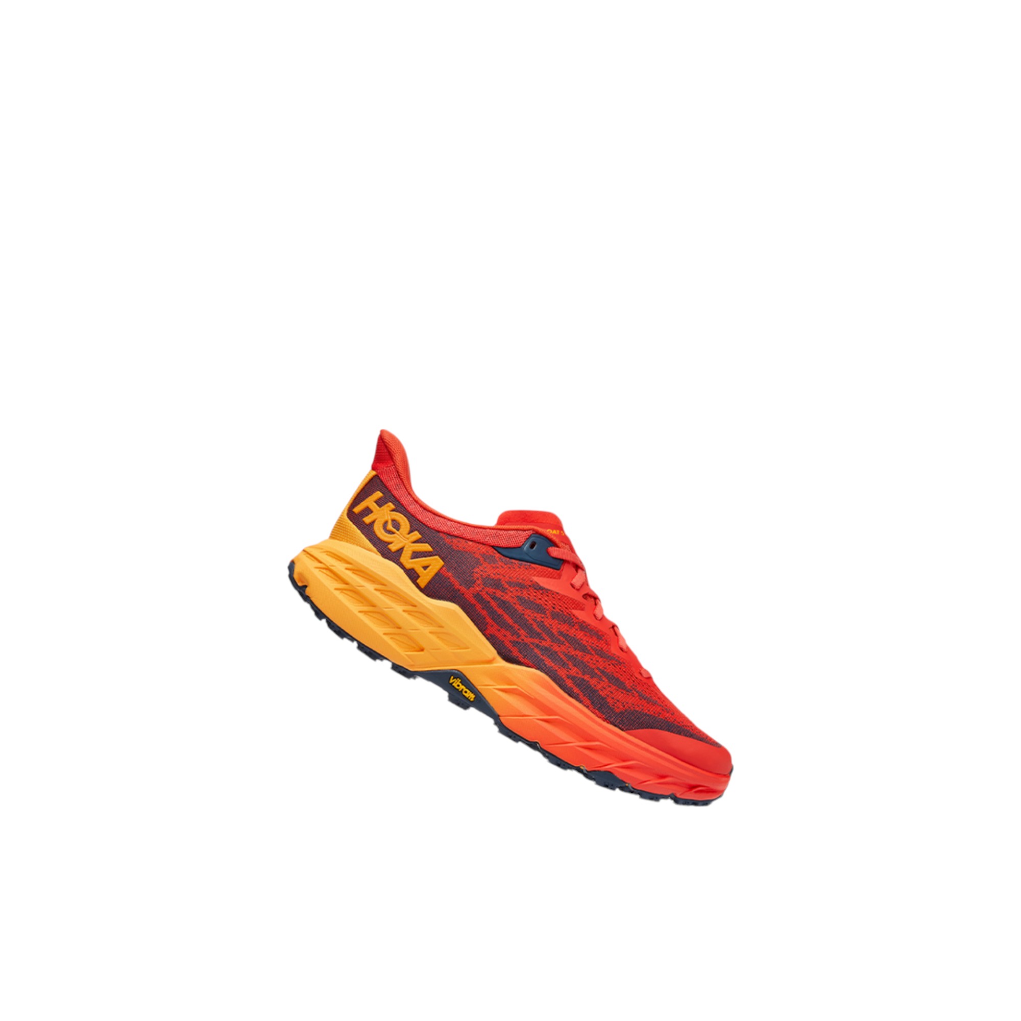 HOKA ONE ONE Speedgoat 5 Fiesta Red Radiant Yellow