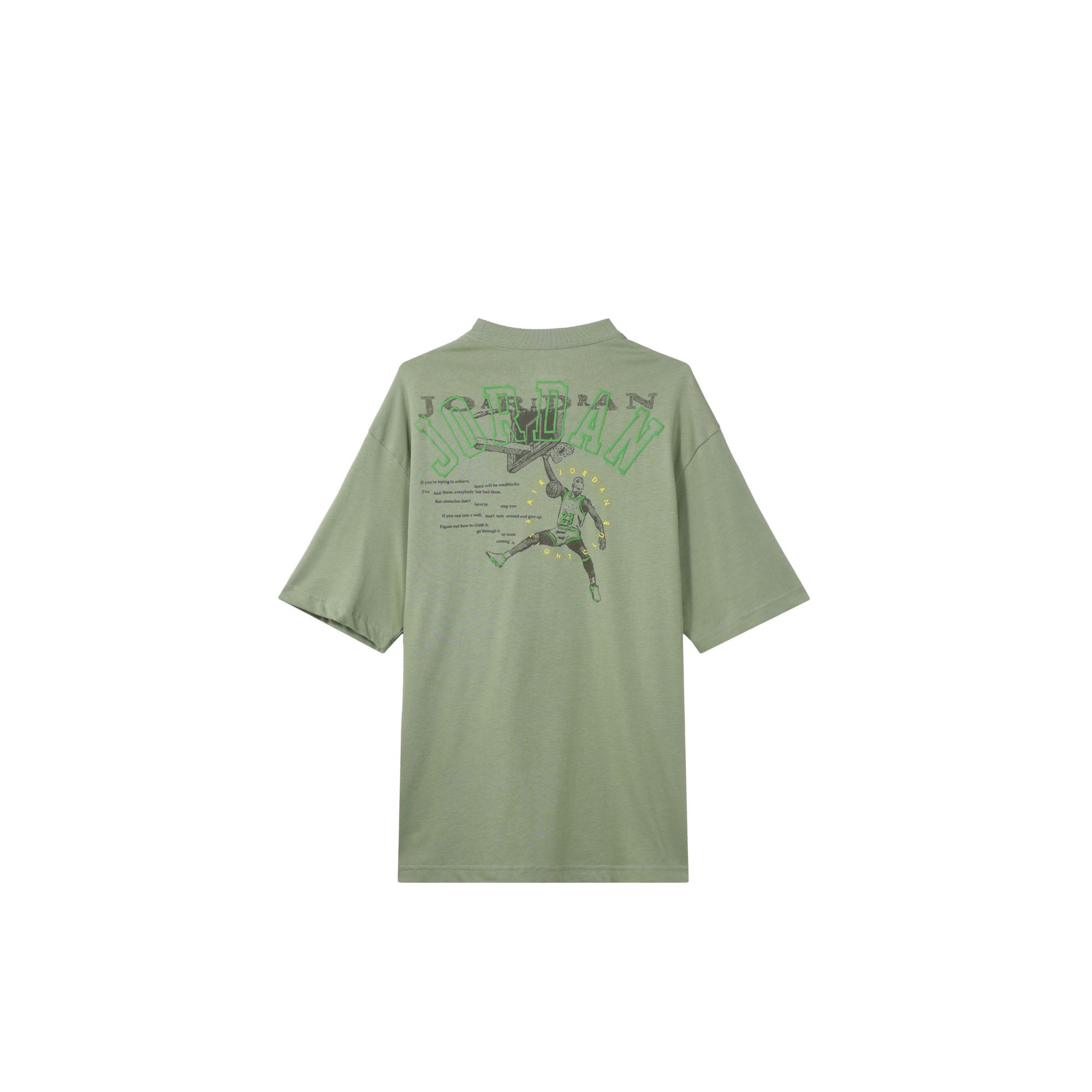 Jordan T-shirt Men Oil Green