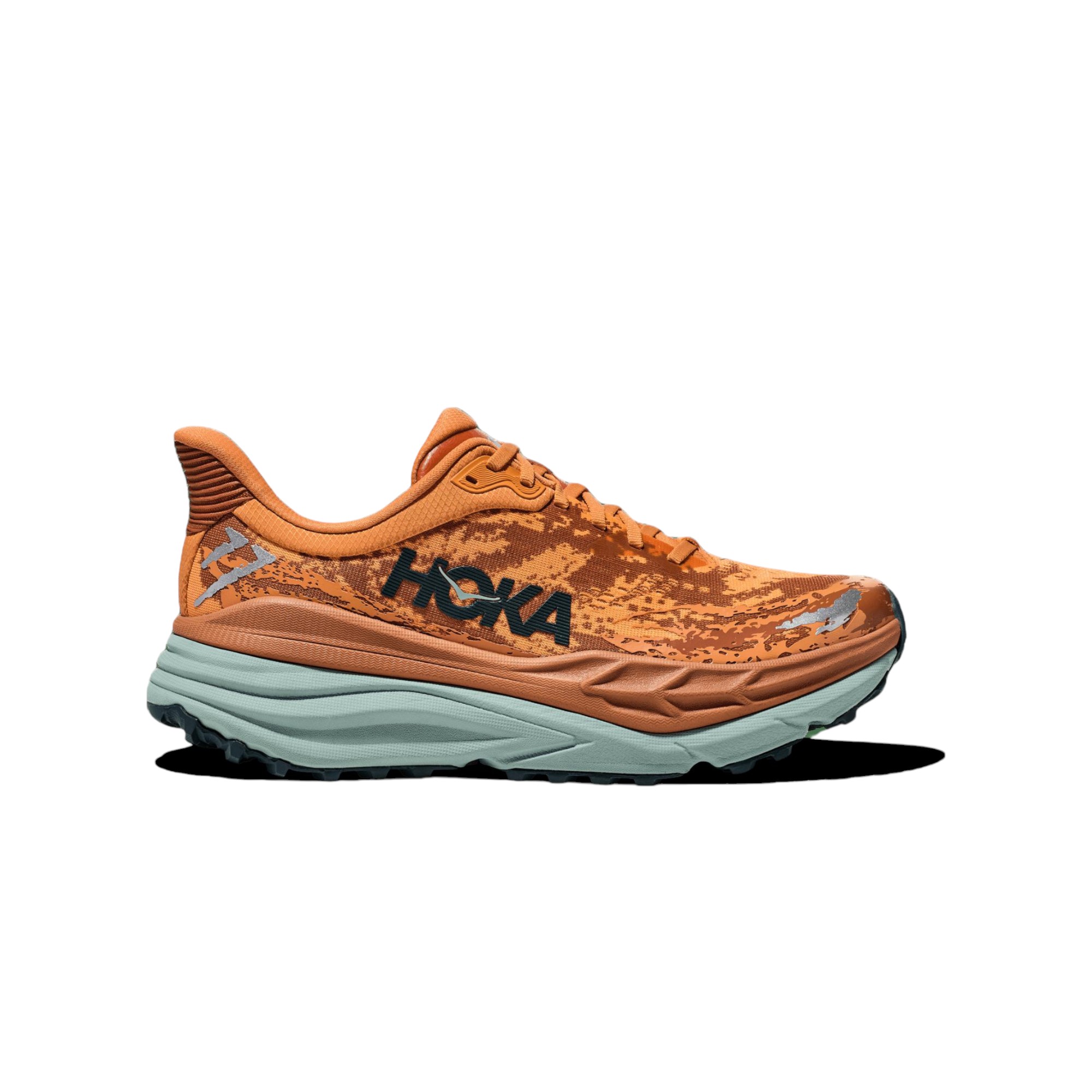 HOKA ONE ONE Stinson 7 Logo-Printed Lace-Up Sneakers