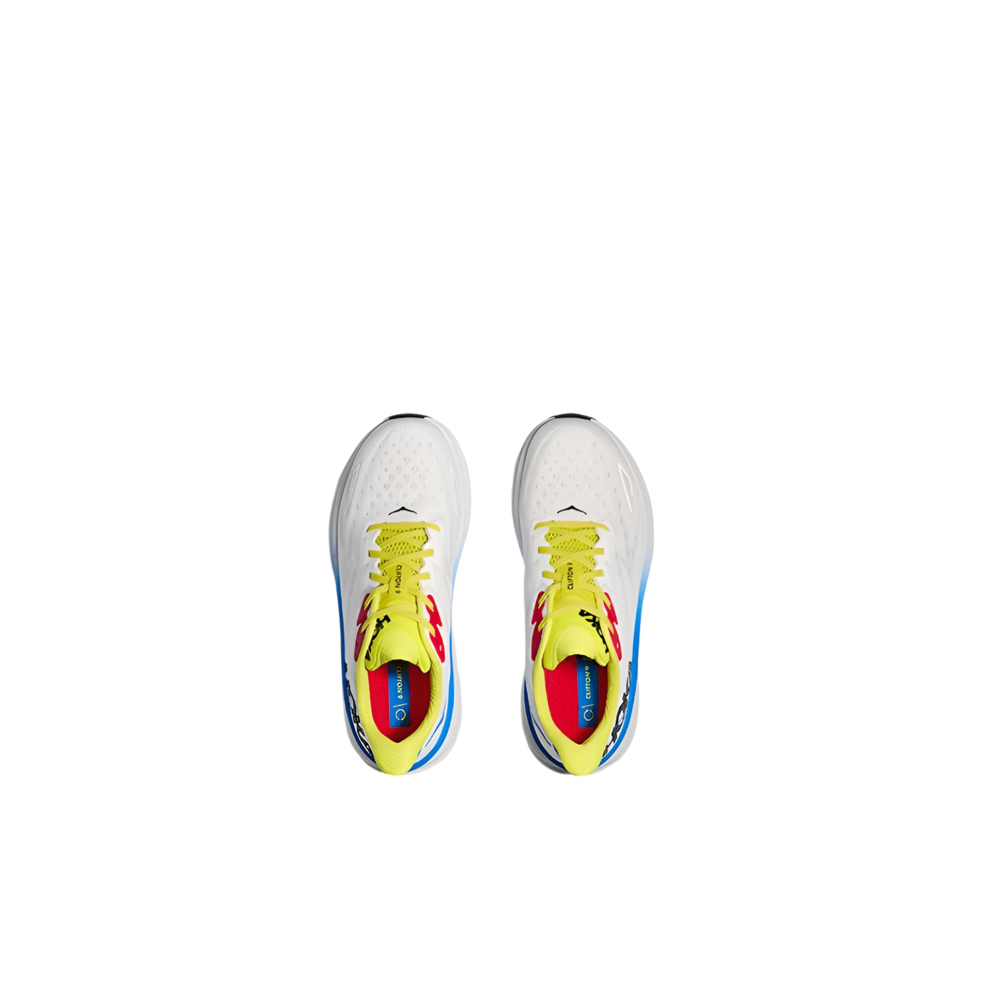 HOKA ONE ONE Clifton 9 Running Shoes Men Low-Top White/Blue/Black/Yellow/Red