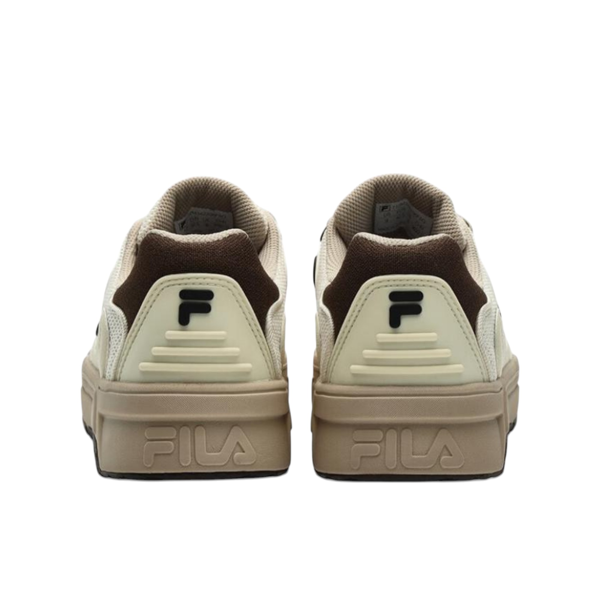 FILA FUSION BANK DX Skateboard Shoes Men Low-Top Antique White