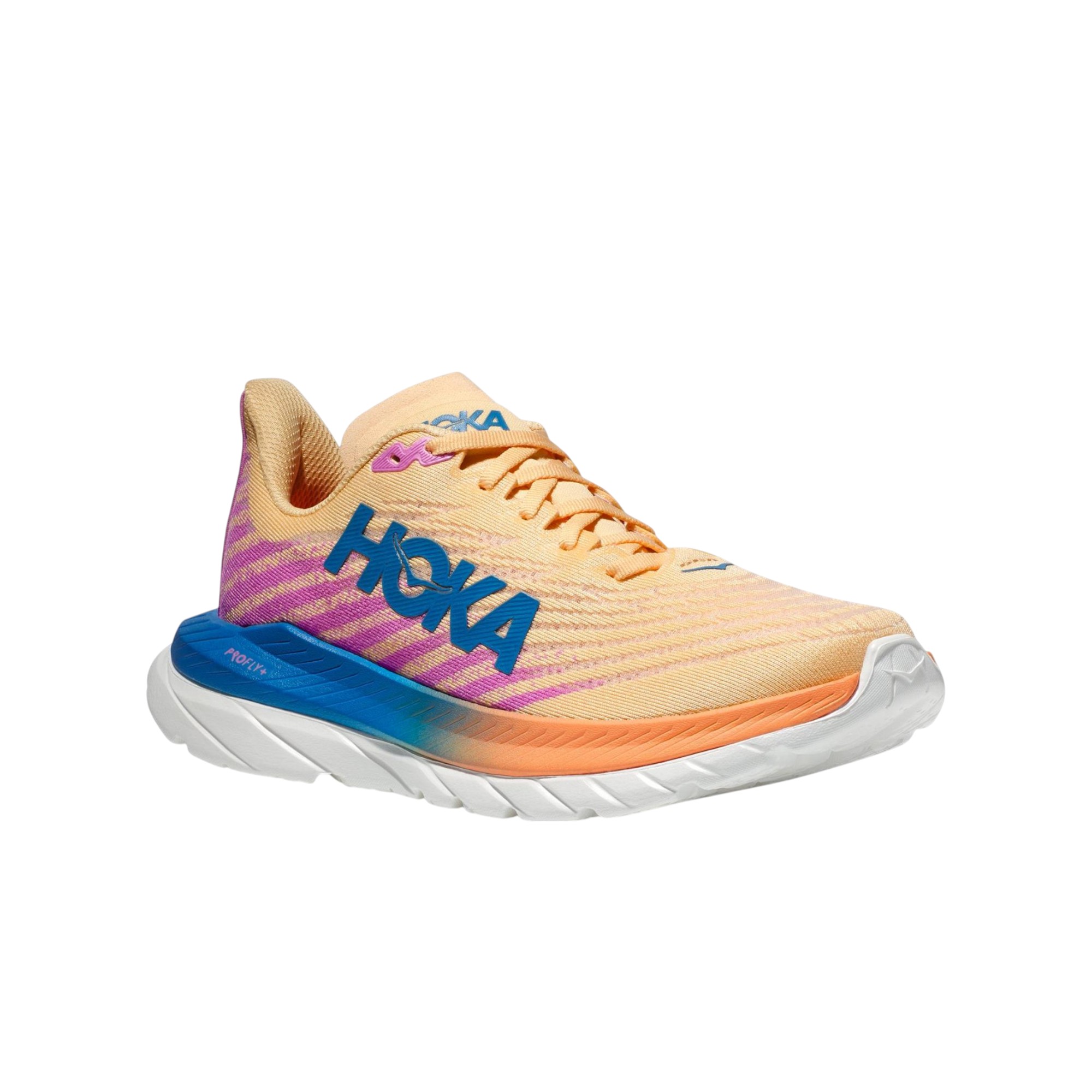 HOKA ONE ONE Mach 5 Running Shoes Women's Low-Top Pink/Orange