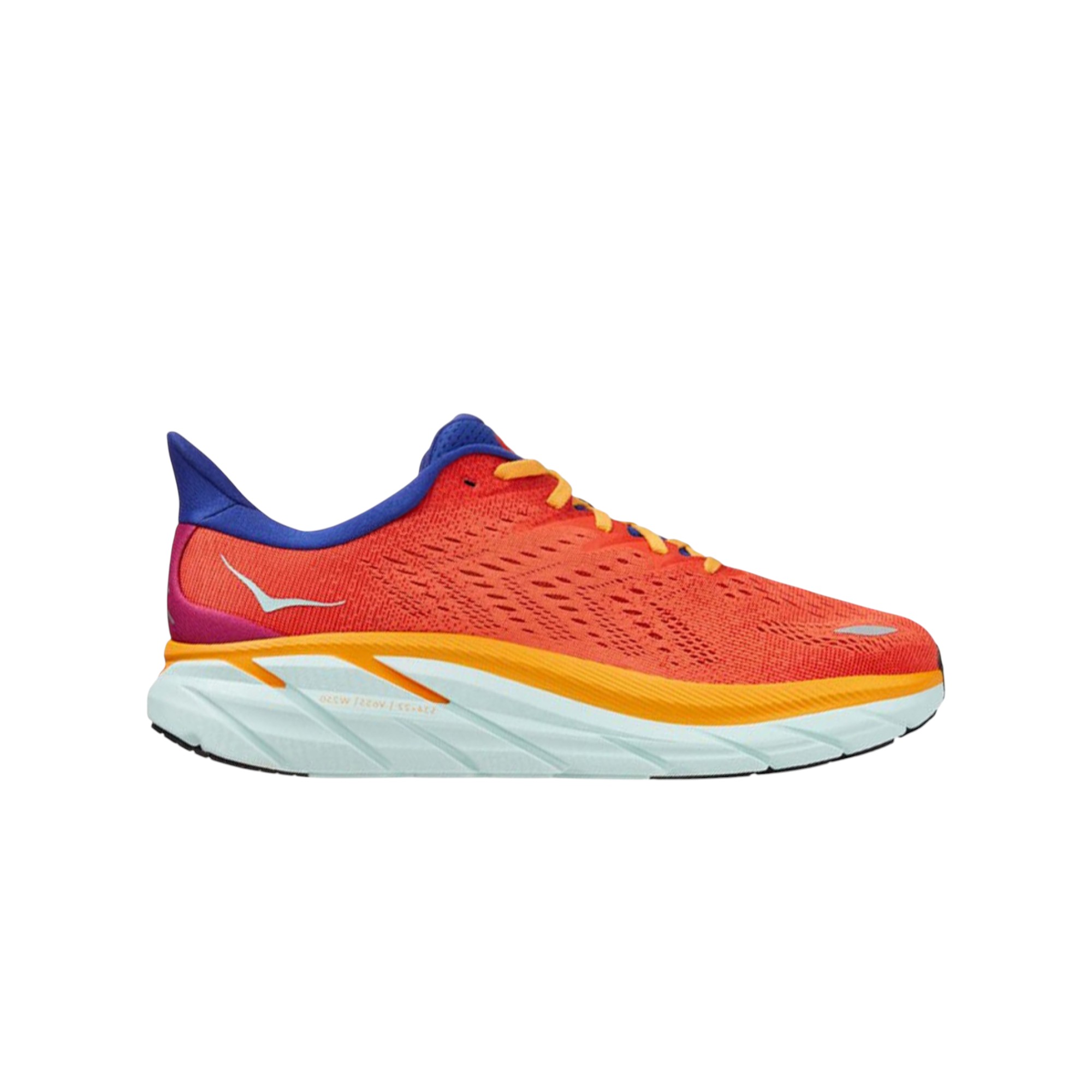 HOKA ONE ONE Clifton 8 Fiesta Orange Purple Women's