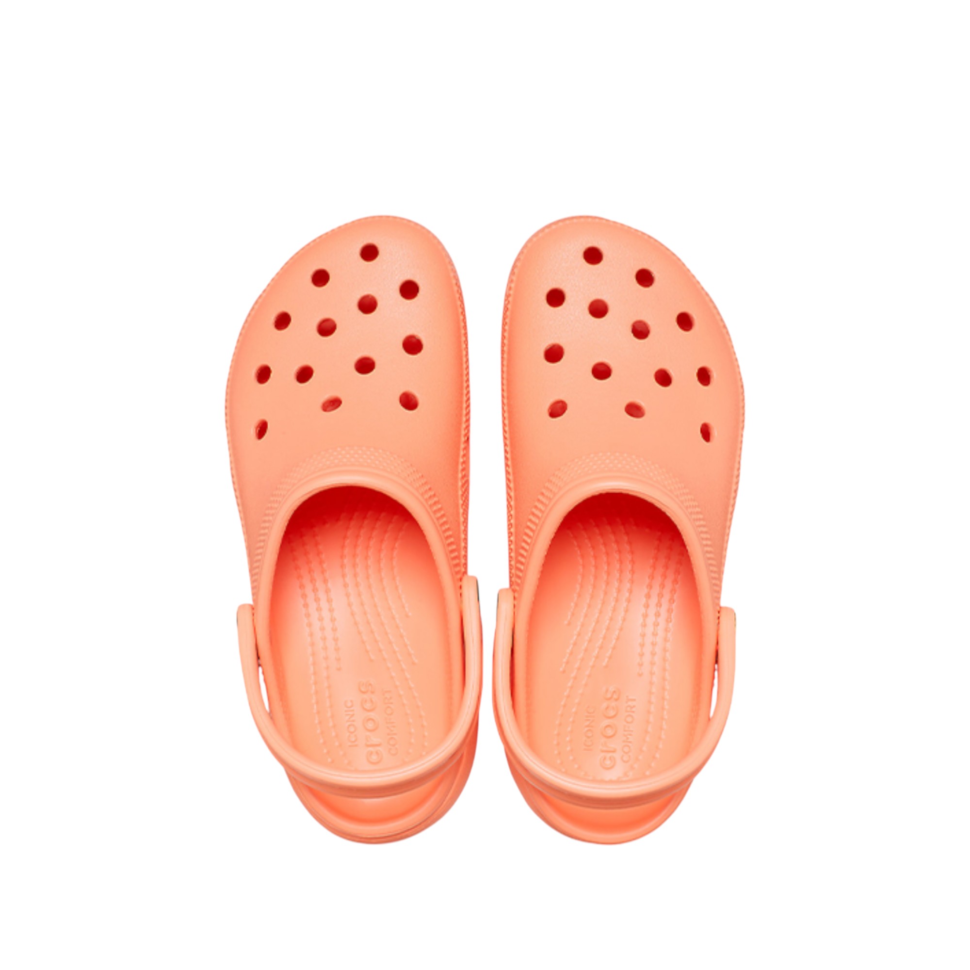 Crocs Classic Platform Clog Papaya Women's