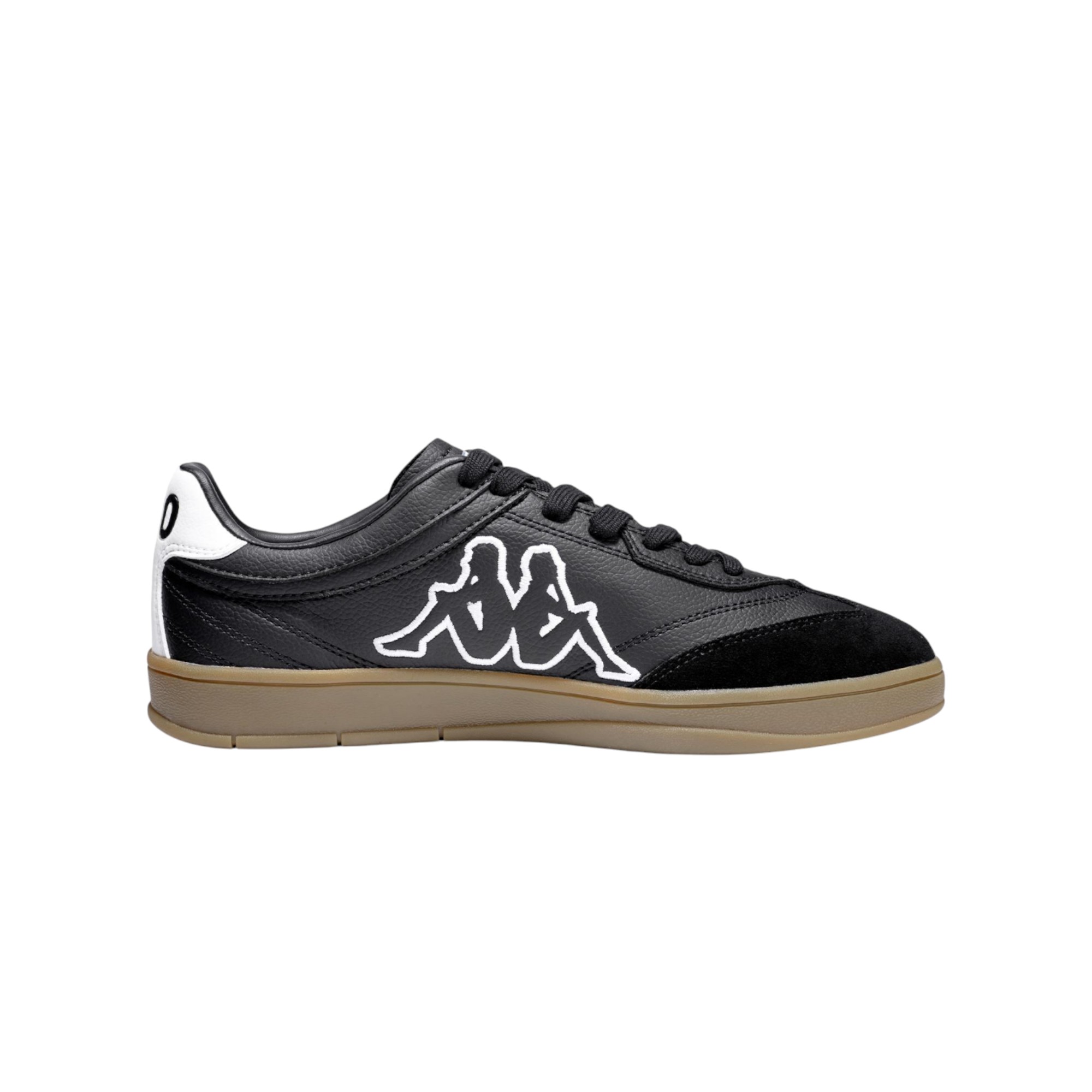 Kappa Tifo Skateboard Shoes Unisex Low-Top Black/Korean White