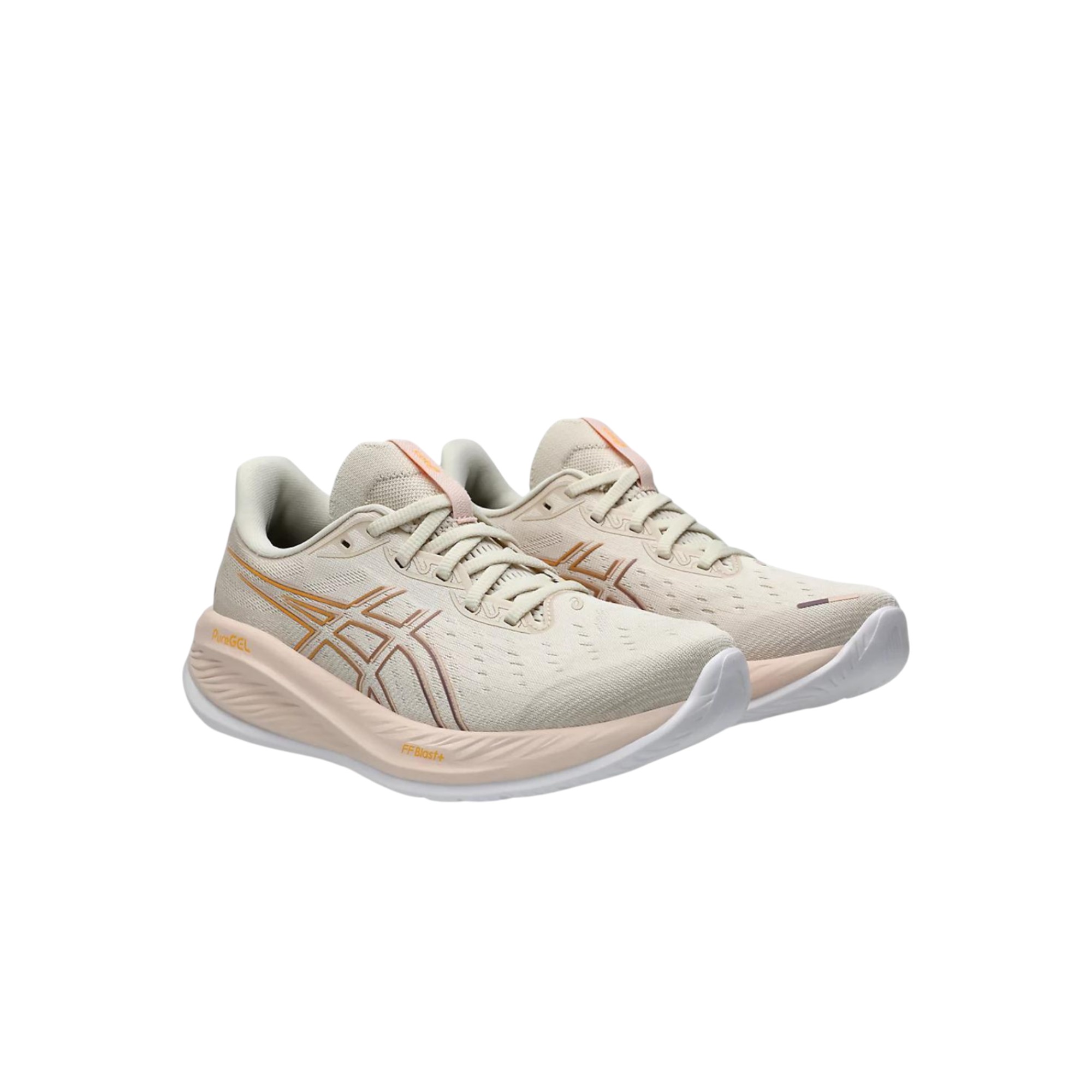 Asics GEL-CUMULUS 26 Running Shoes Women's Low-Top Off White