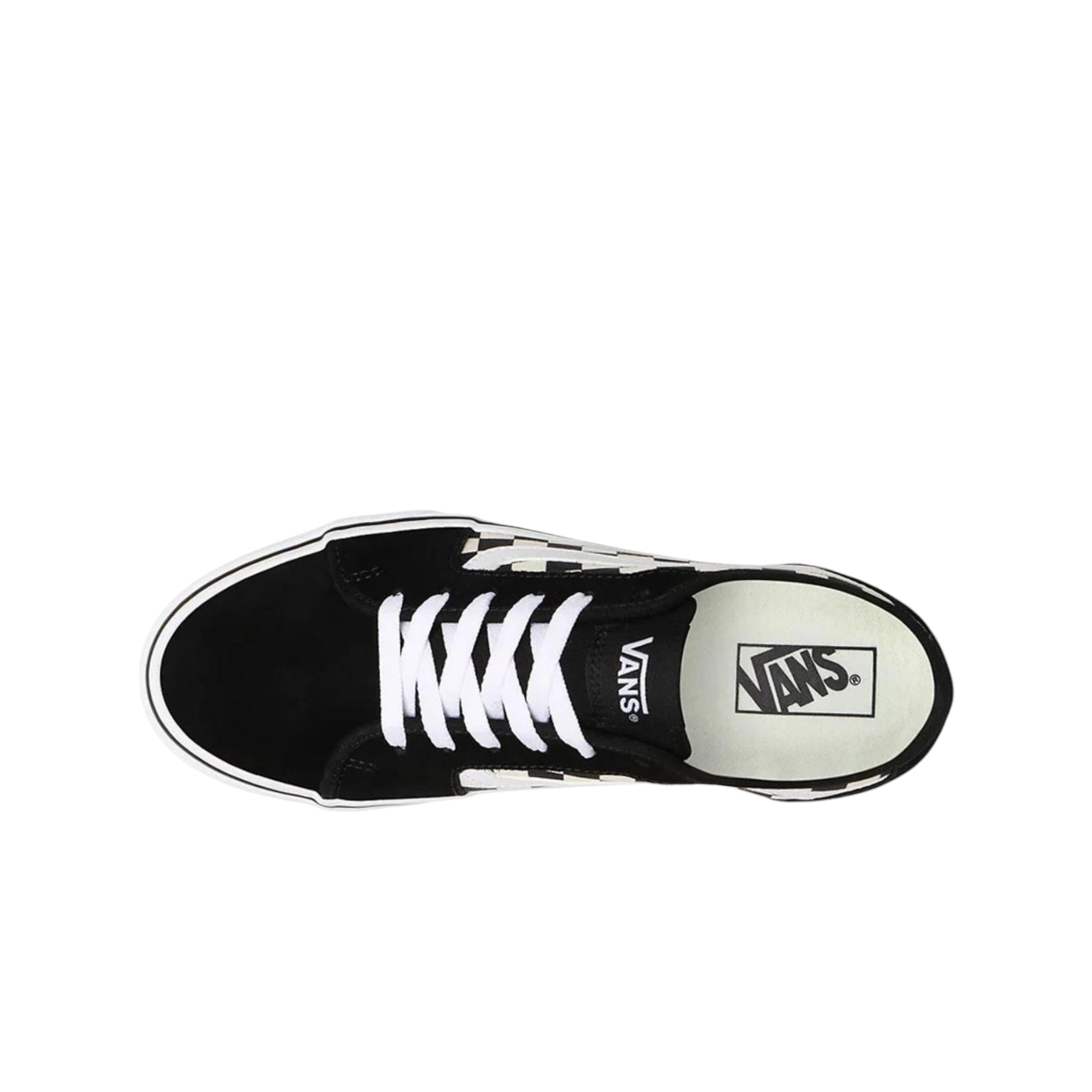 Vans Filmore Skateboard Shoes Unisex Low-Top Black/White