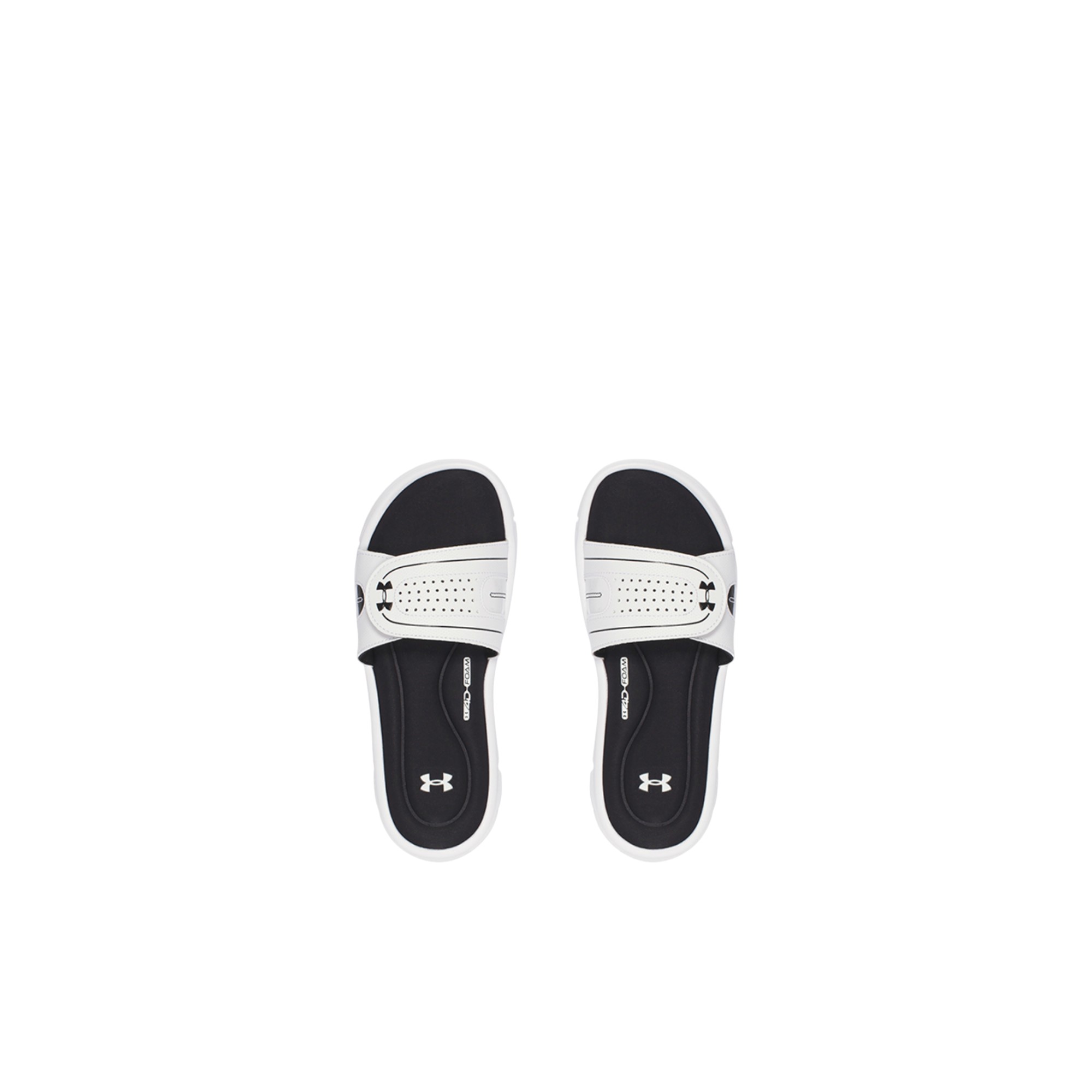 Under Armour Ignite Series Slide Slippers Women's Black/White