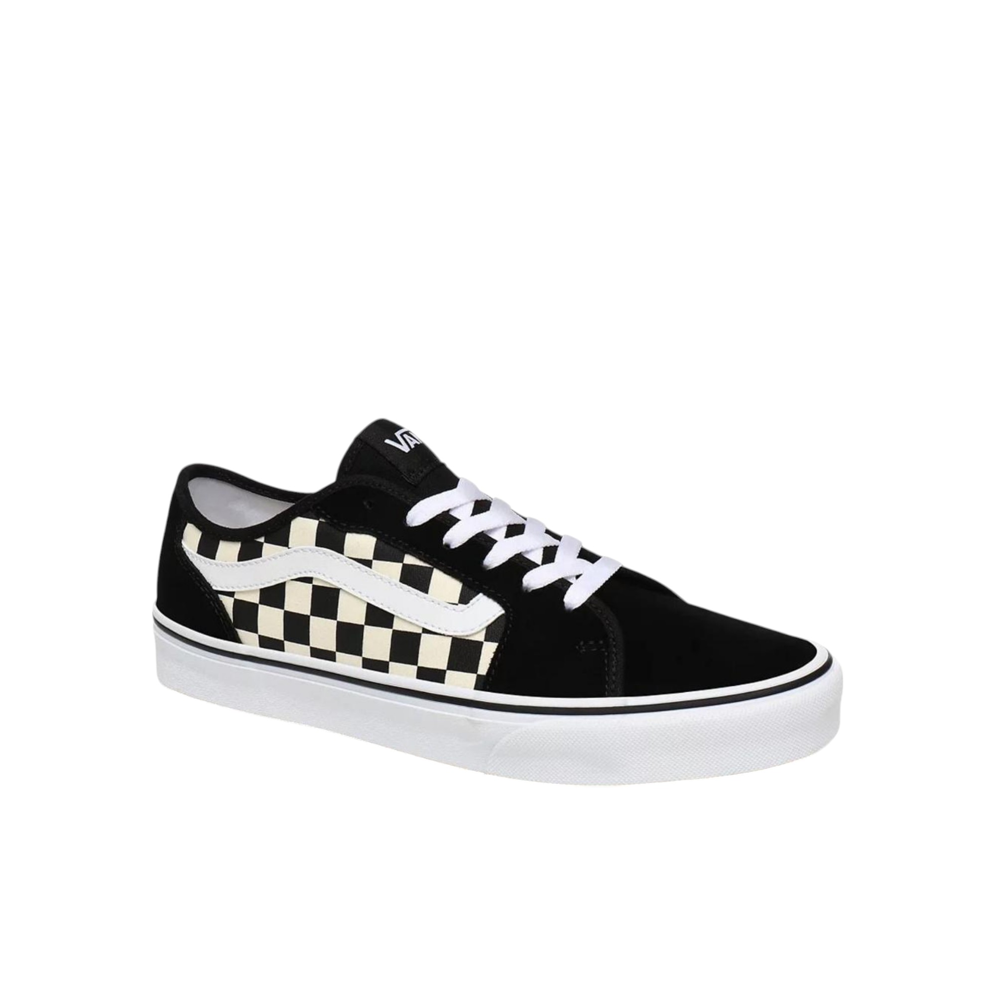 Vans Filmore Skateboard Shoes Unisex Low-Top Black/White