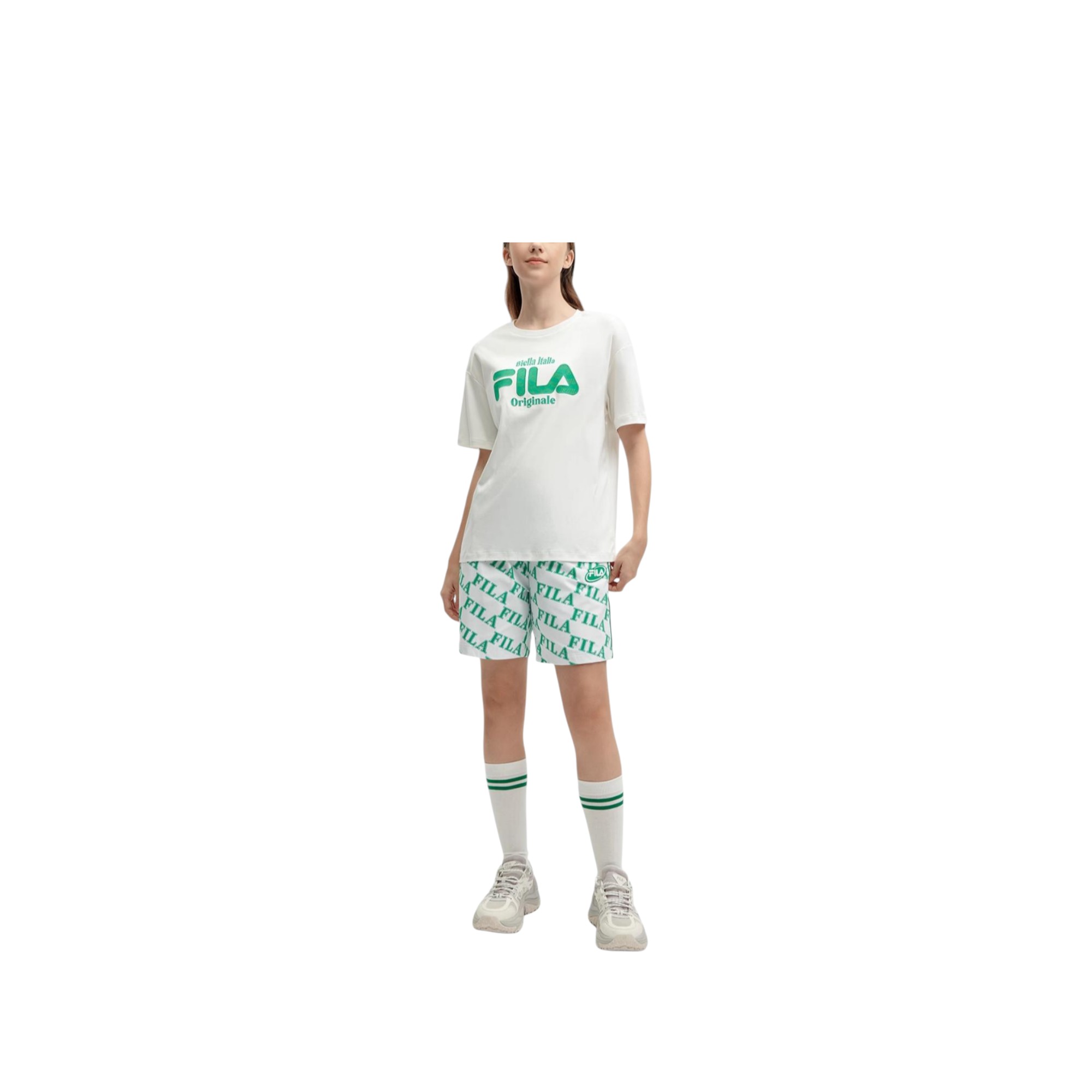 FILA Casual Shorts Women's All Over Print II