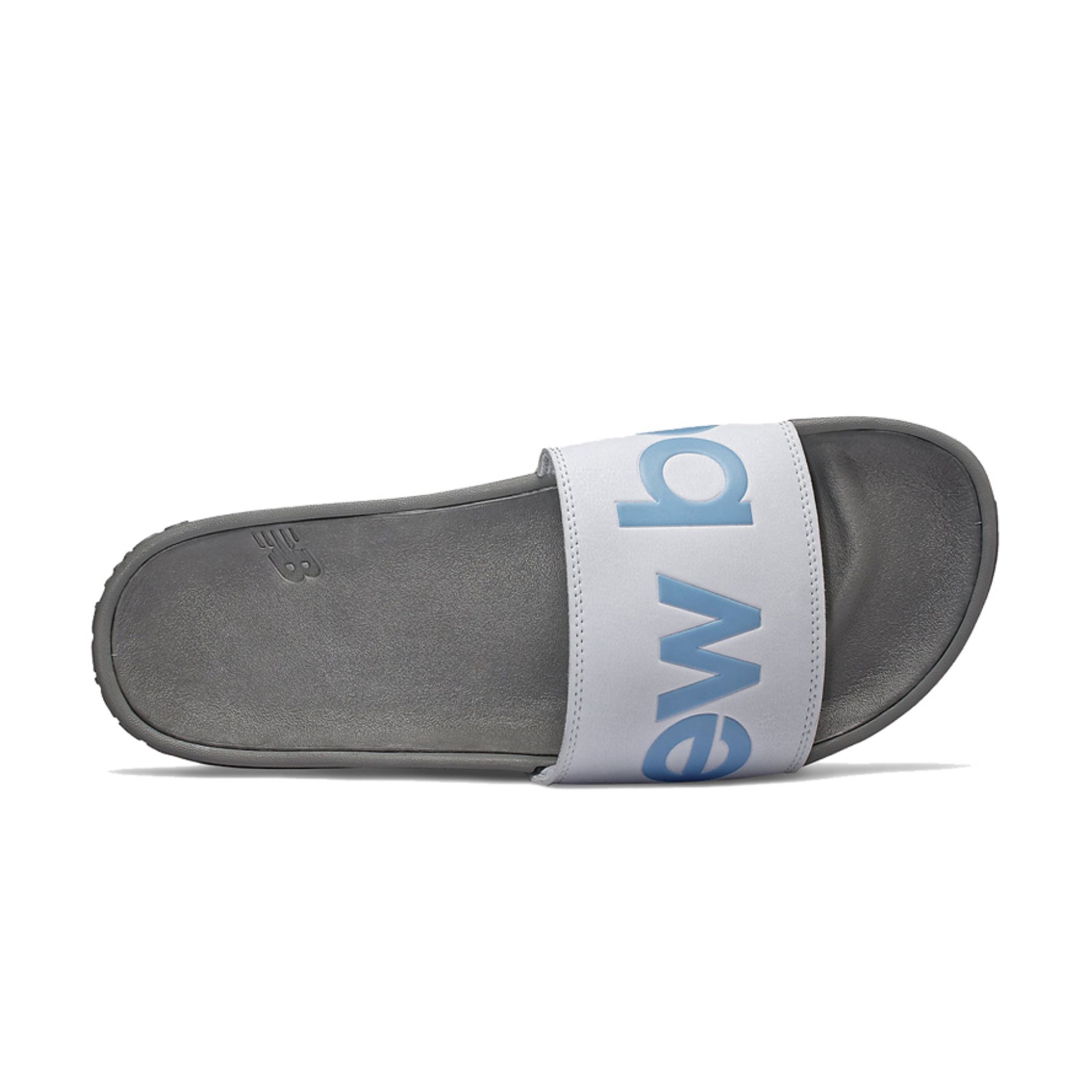 New Balance NB 200 Slide Slippers Men Guest Team Gray/Summer Sky Blue