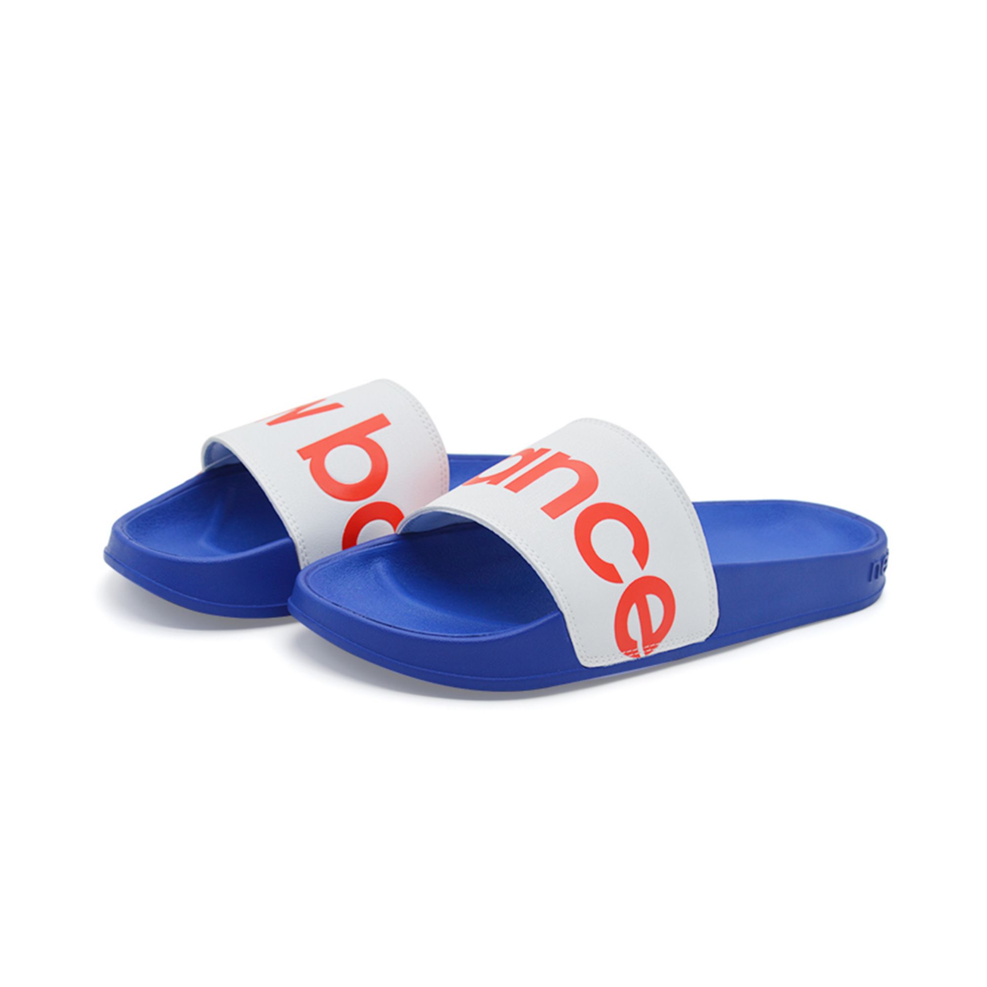 New Balance NB 200 Slide Slippers Men White/Blue/Red