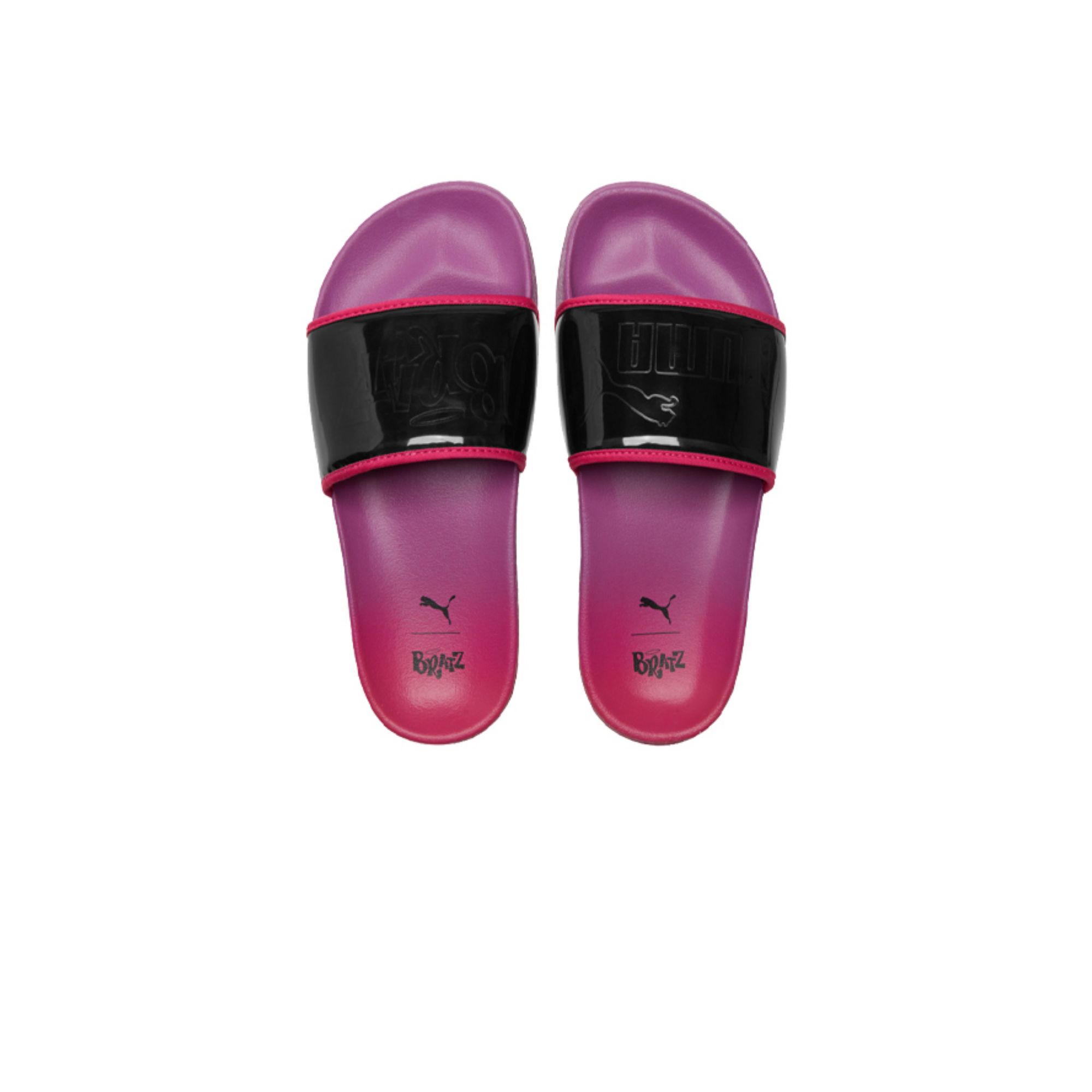 PUMA Leadcat Slide Slippers Women's Black/Purple