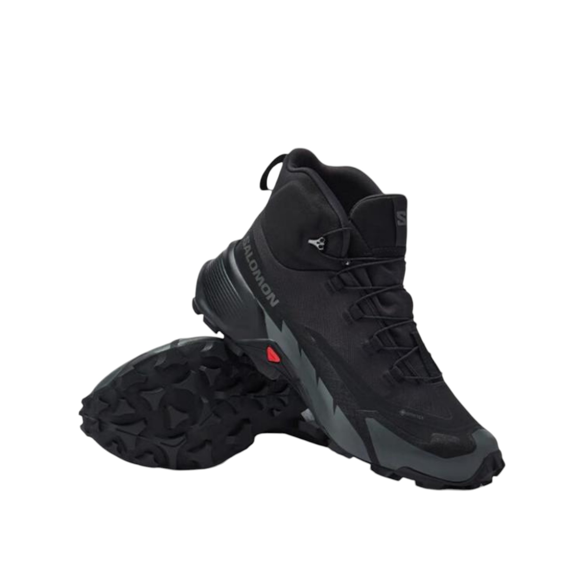 SALOMON Cross Hiking / Trekking Shoes Men High-Top Black