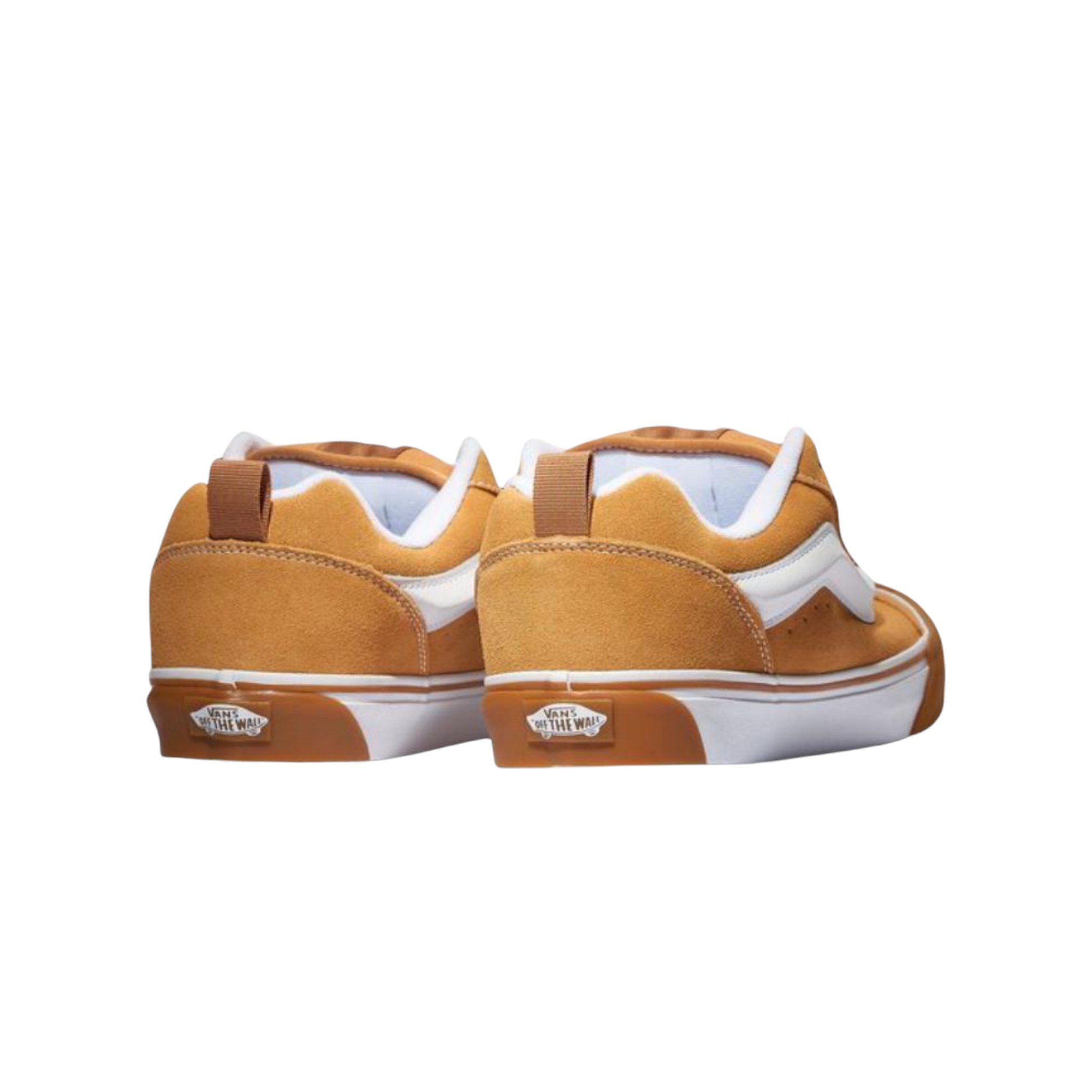 Vans Knu Skool Skateboard Shoes Men Low-Top Yellow