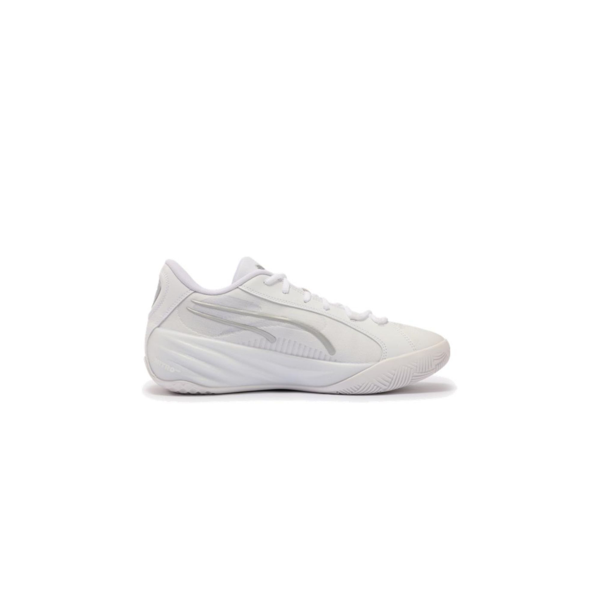 PUMA All-Pro Nitro Basketball Shoes Unisex Low-top White