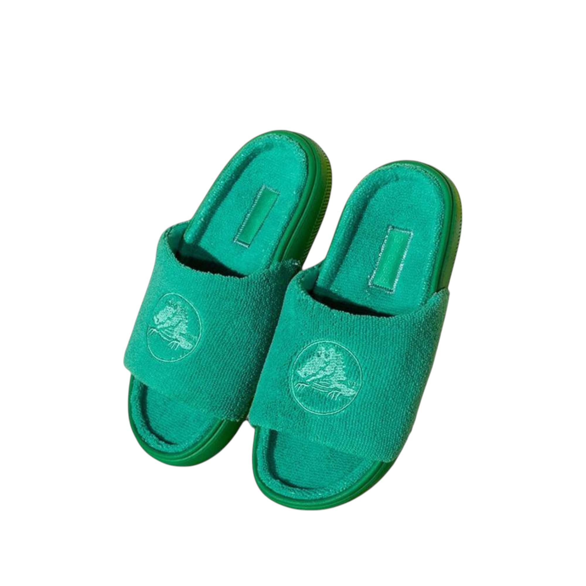 Crocs Slide Slippers Women's Green