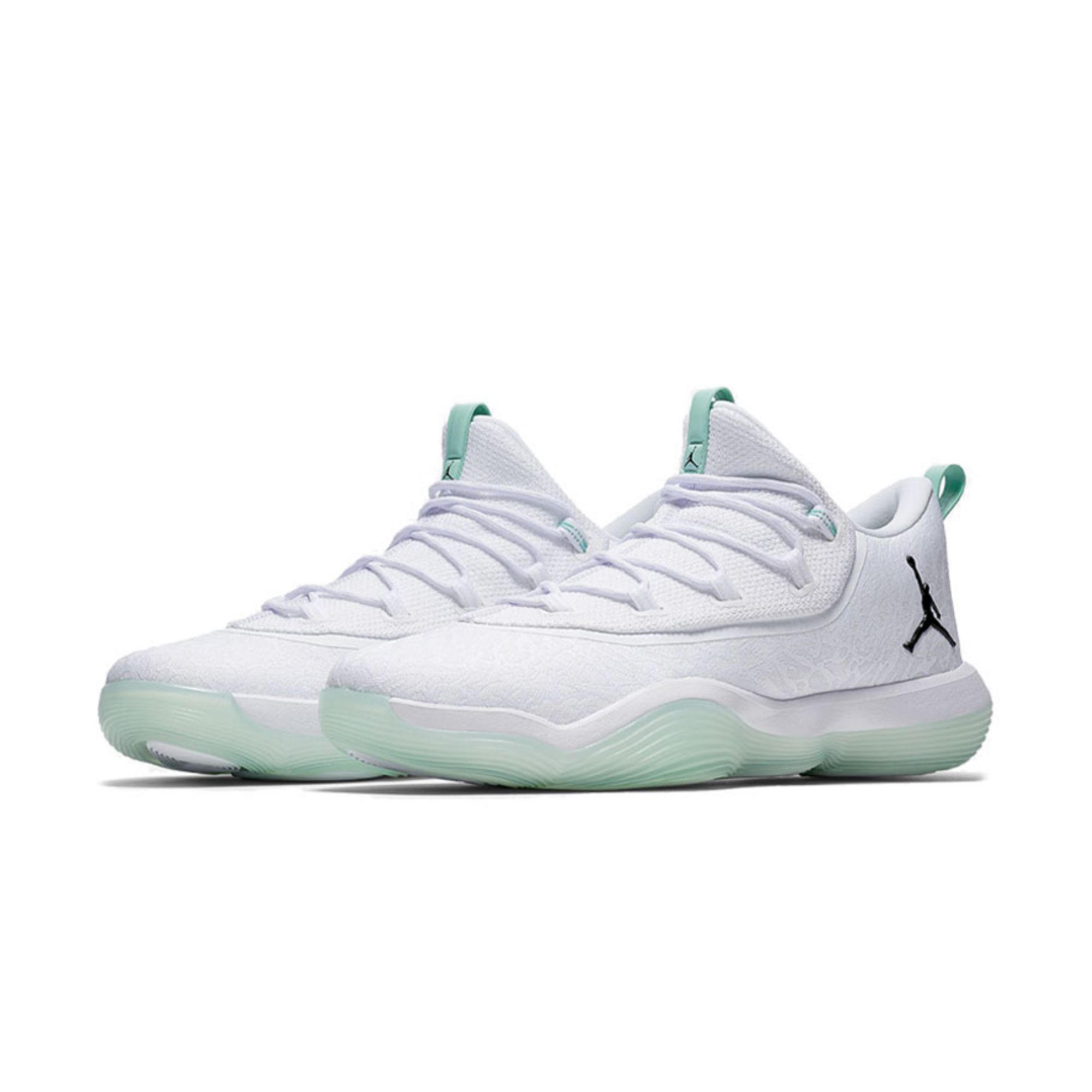 Air Jordan Super Fly Low White Green