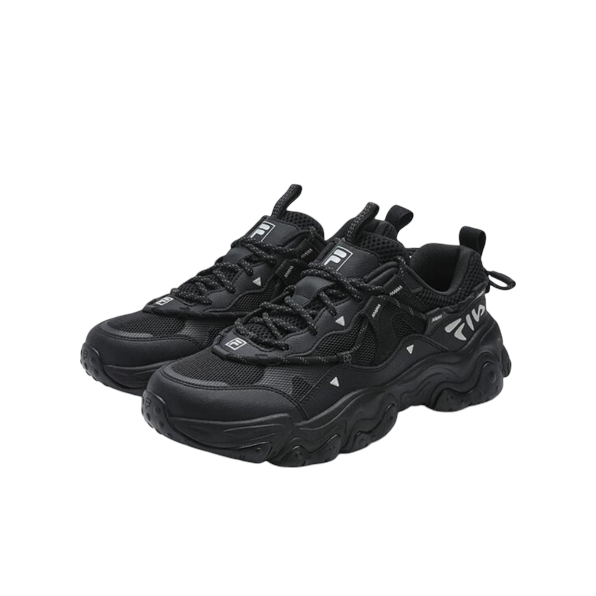 FILA Fluid Casual Shoes Men Low-Top Black