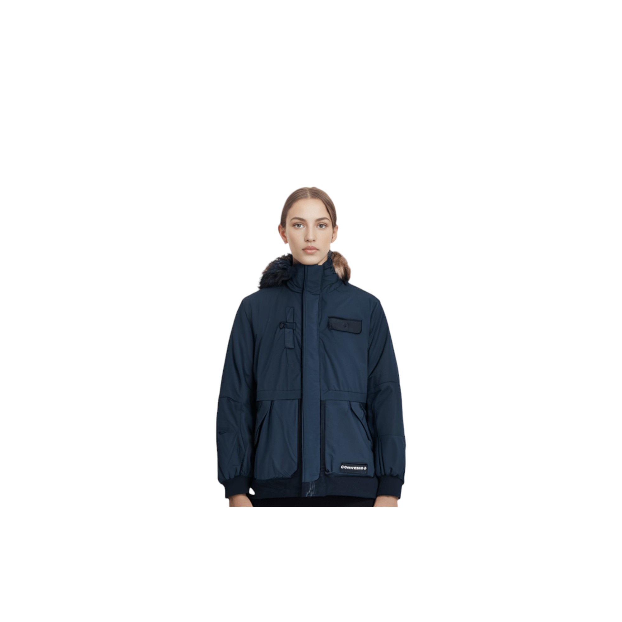 Converse Down Jackets Women's Black