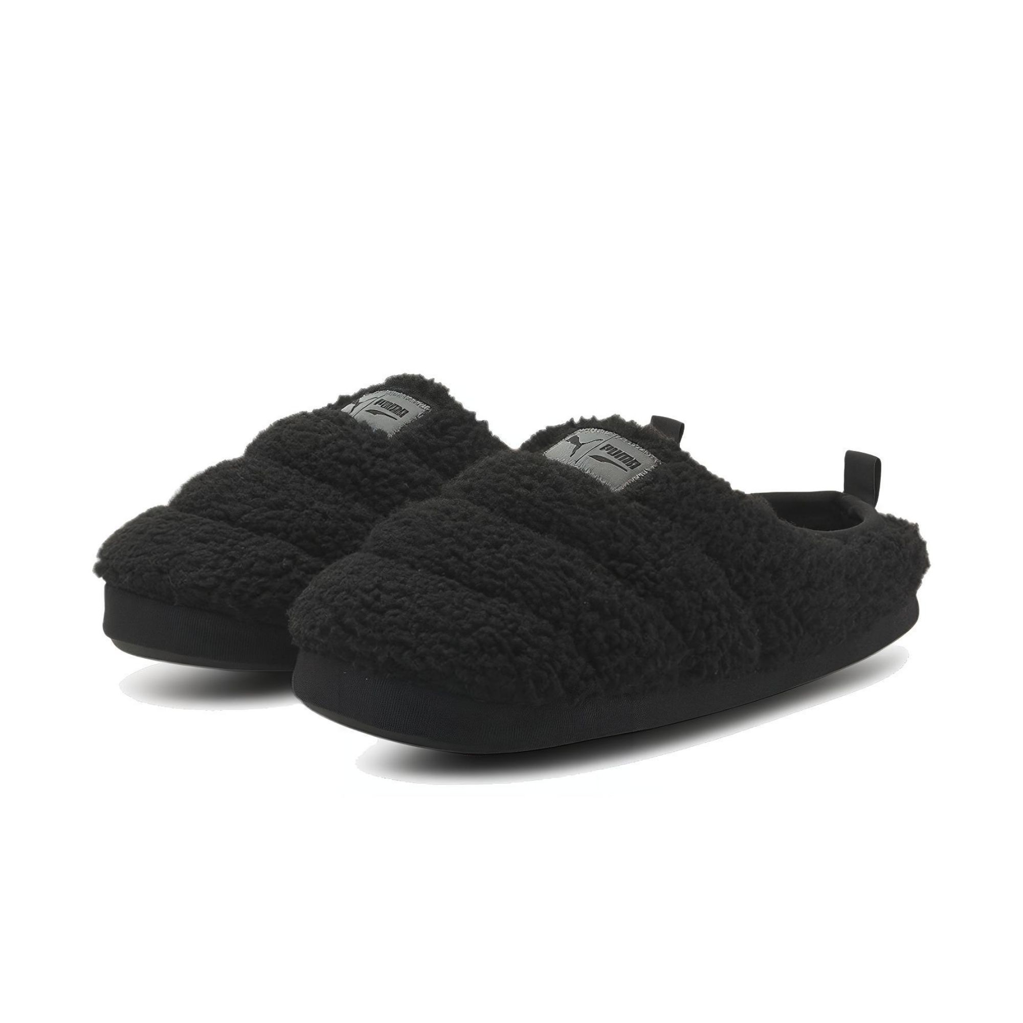 Puma Scuff Sherpa Slippers 'Black'