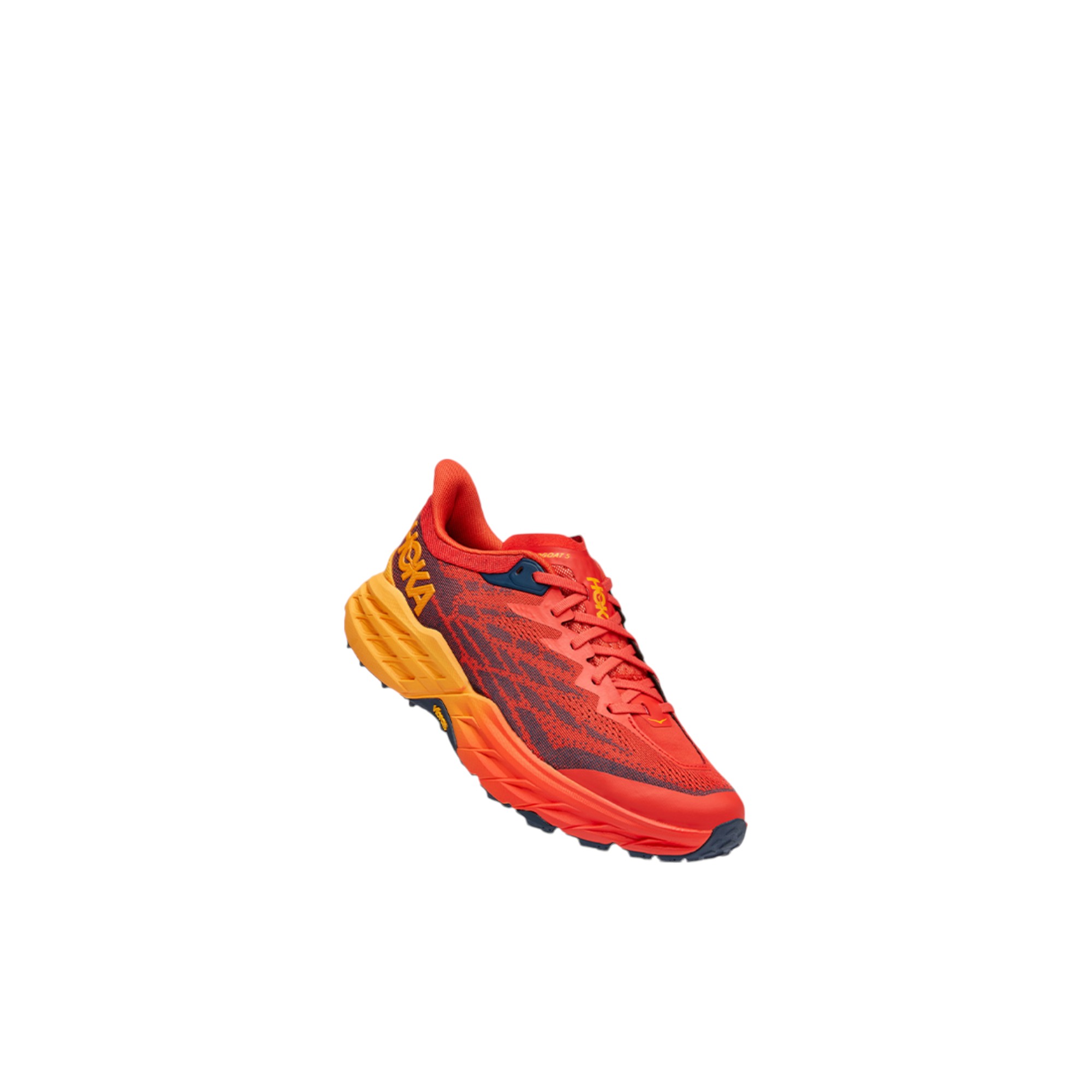 HOKA ONE ONE Speedgoat 5 Fiesta Red Radiant Yellow