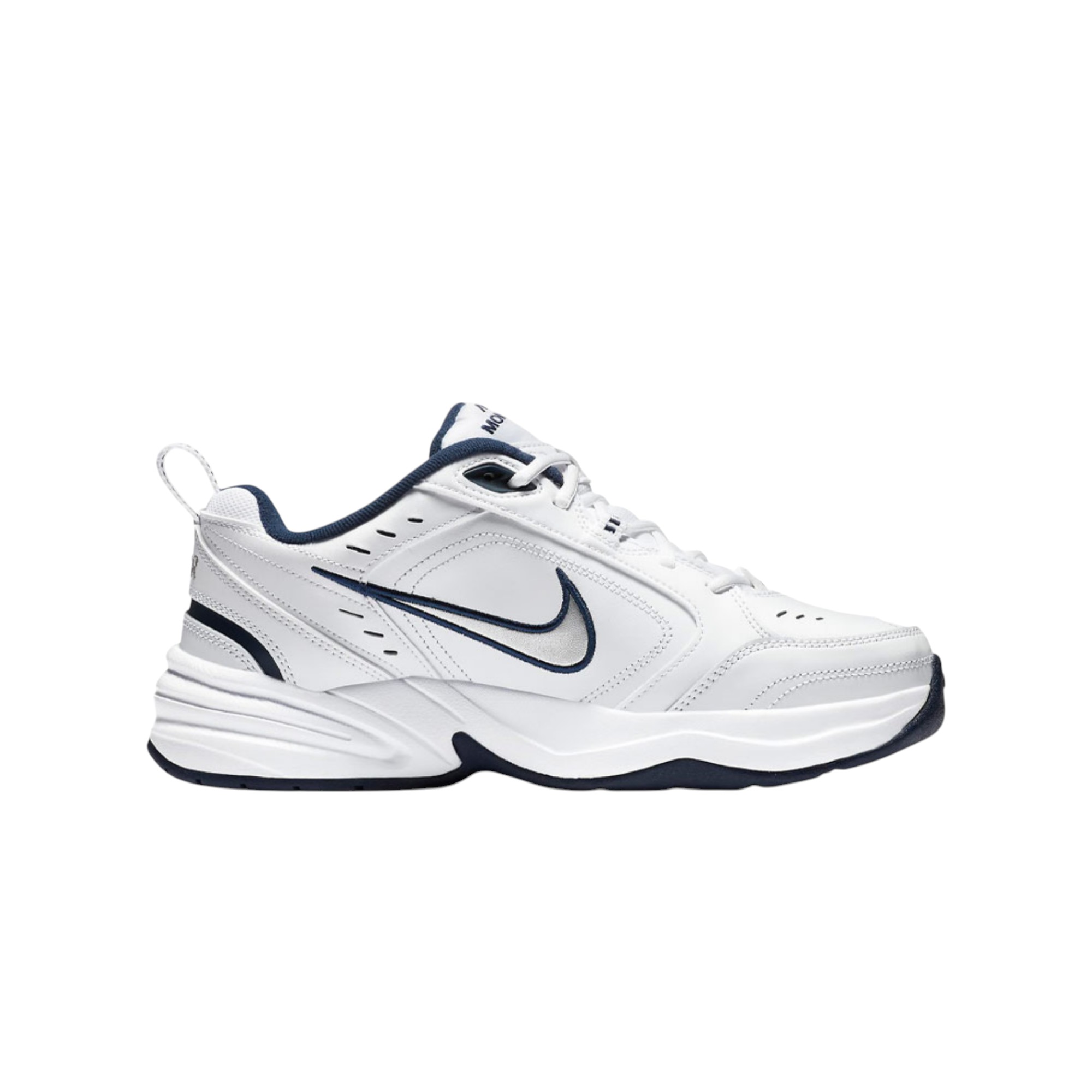 Nike Air Monarch Iv White Navy