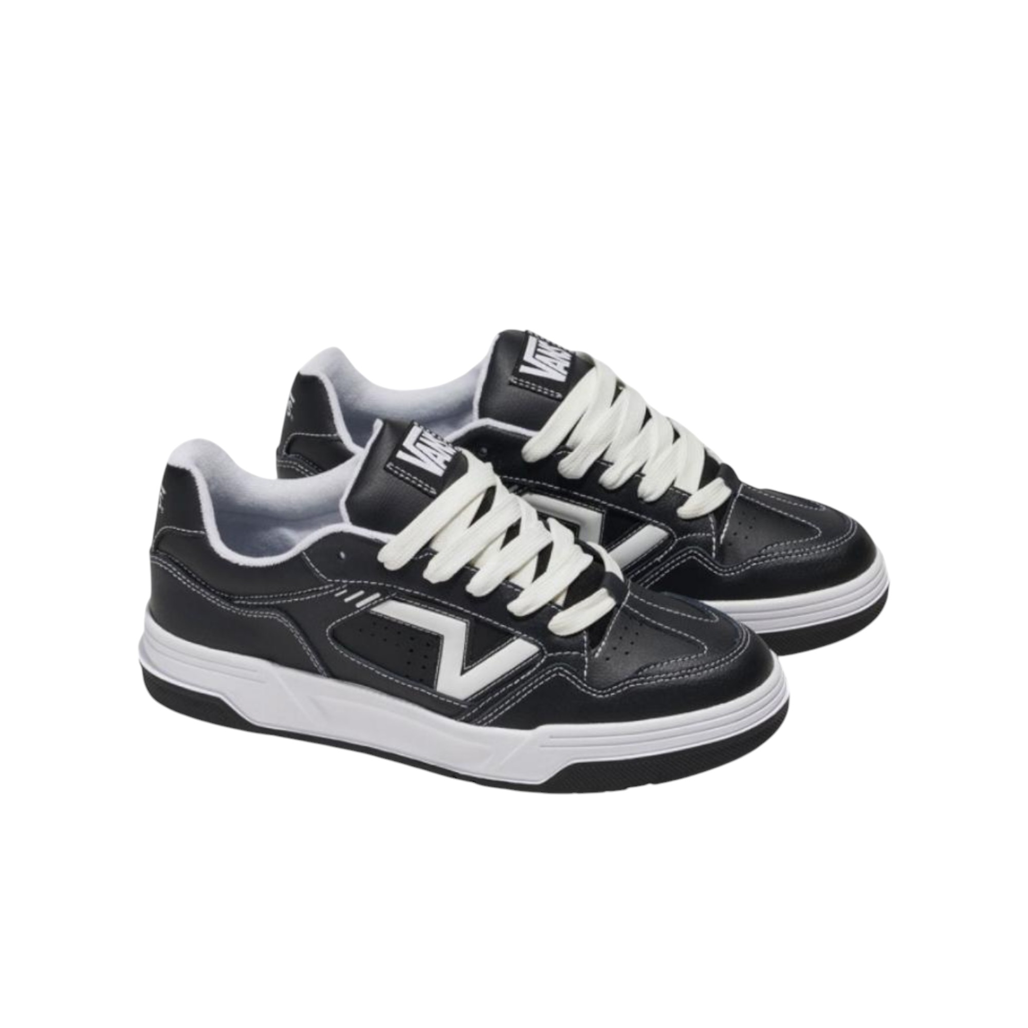 Vans Upland Skateboard Shoes Unisex Low-Top Black/White