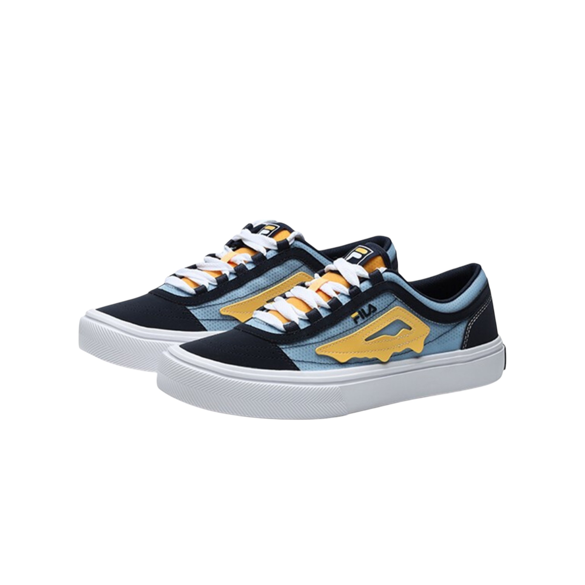 FILA FUSION Ollie Skateboard Shoes Men Low-Top Sky Blue/Zhang Hai Blue