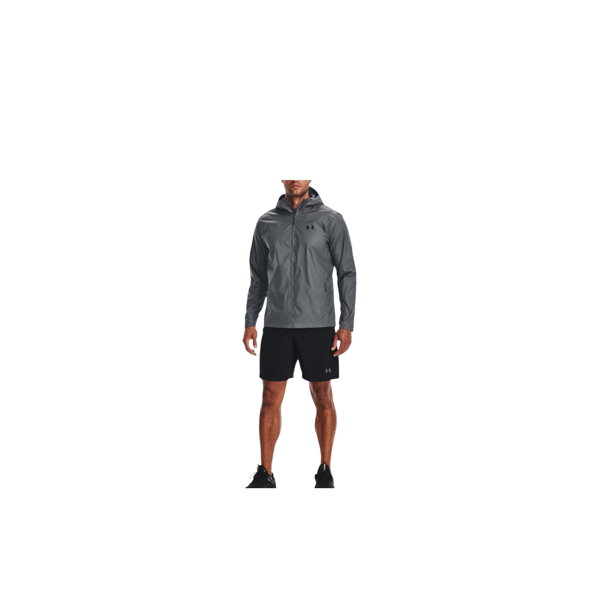 Under Armour Rain Jackets Men Peach Gray