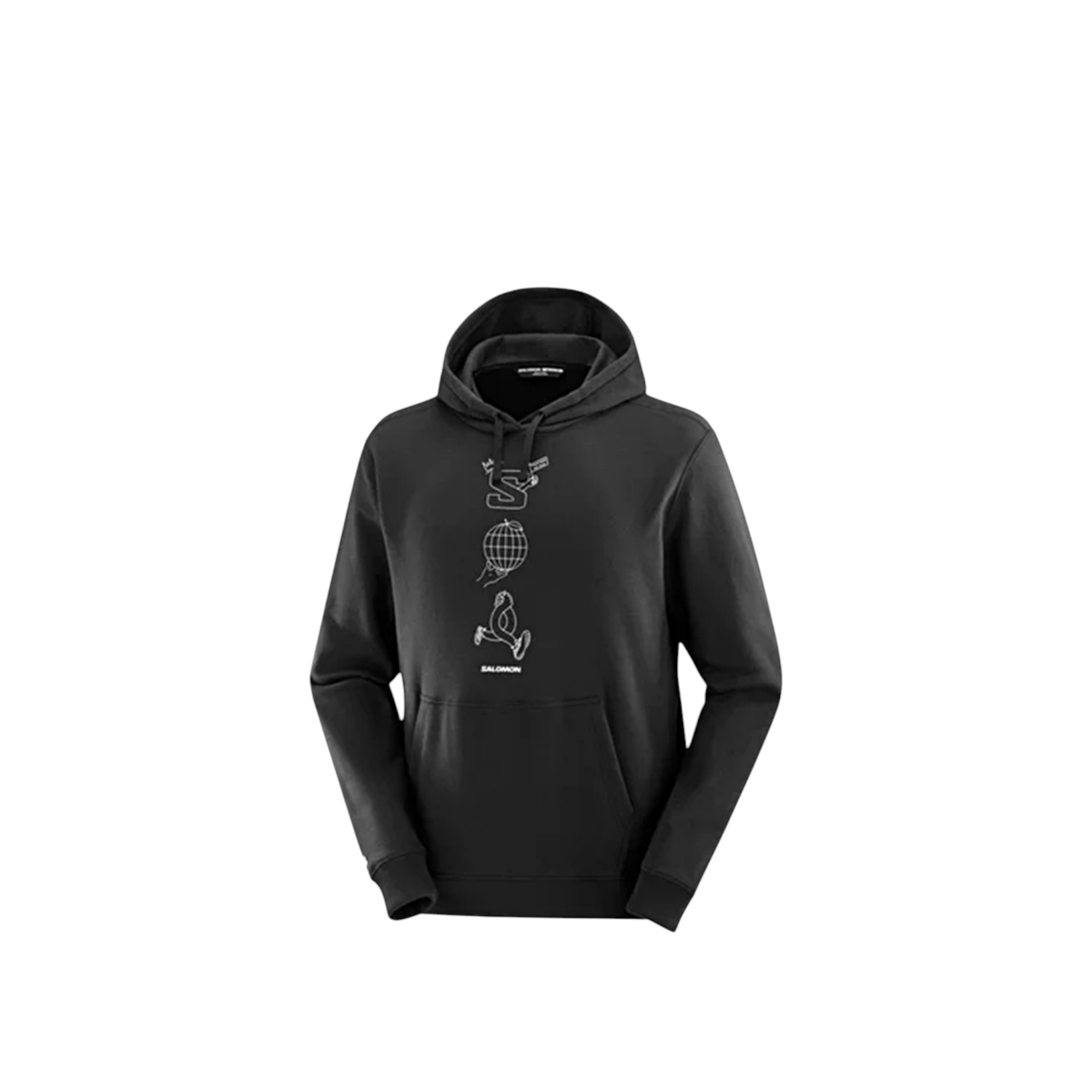 SALOMON Sweatshirts Men Pitch Black