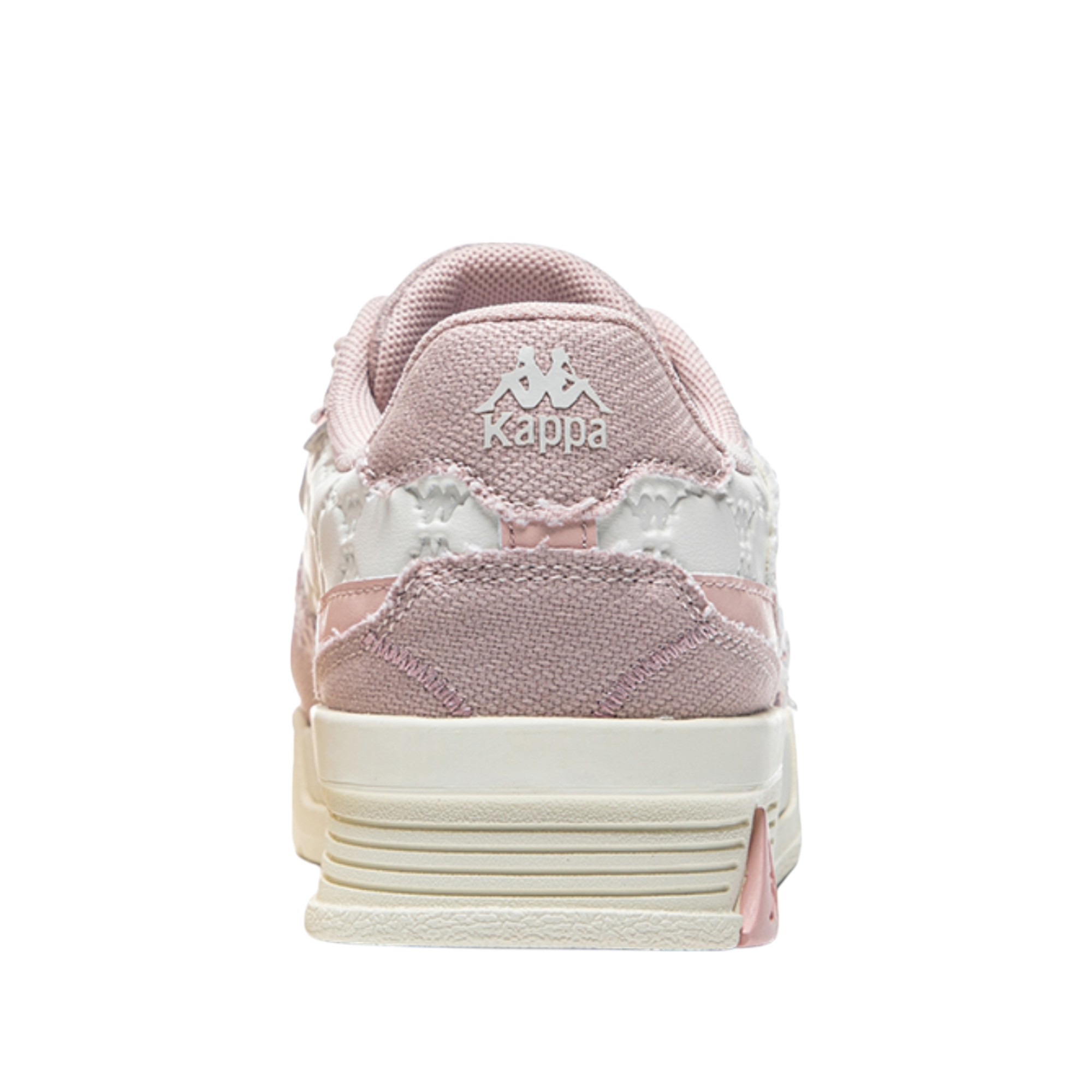 Kappa Skateboard Shoes Women's Low-Top Pink/White