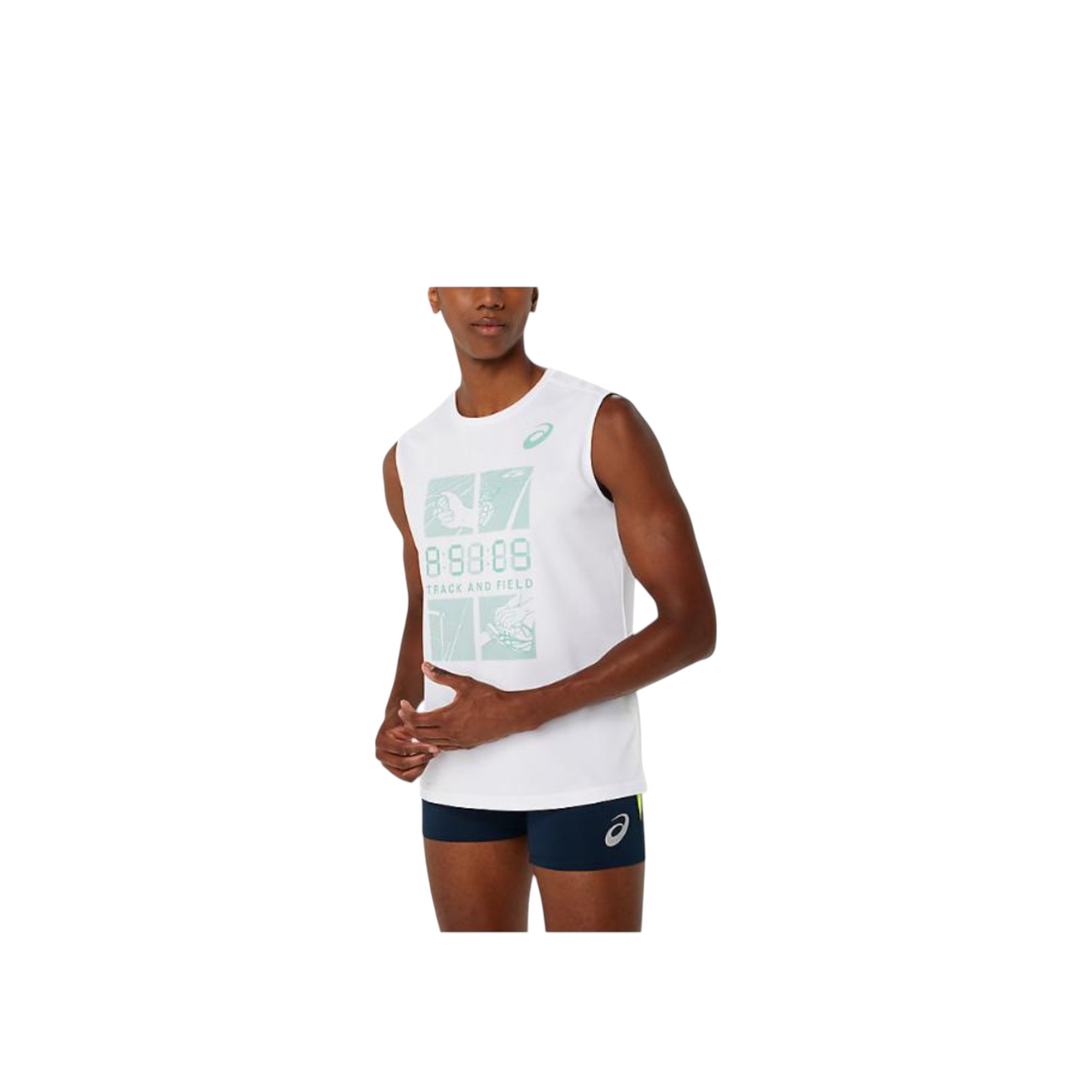 Asics Tank Tops Men White