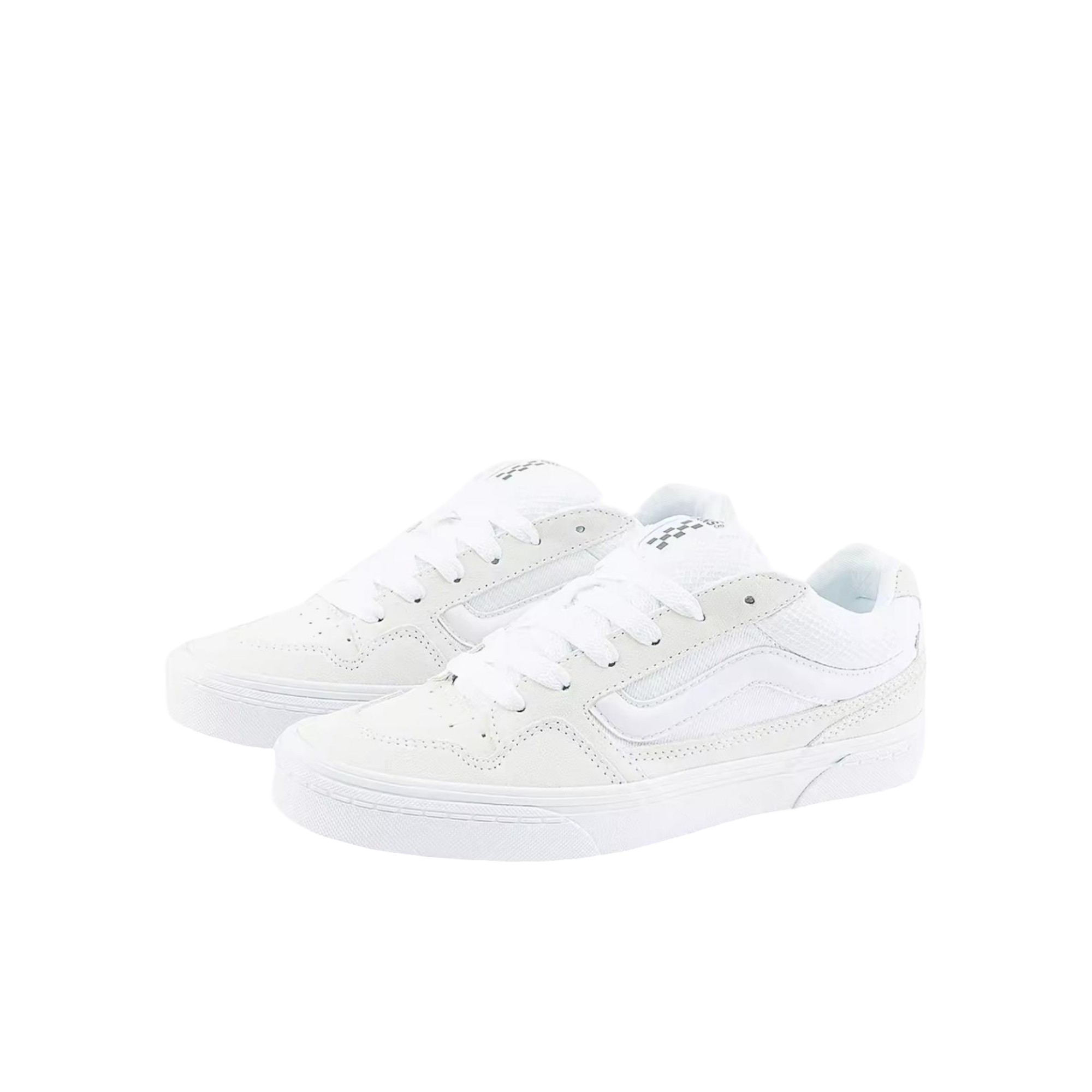 Vans Caldrone Skateboard Shoes Women's Low-Top White