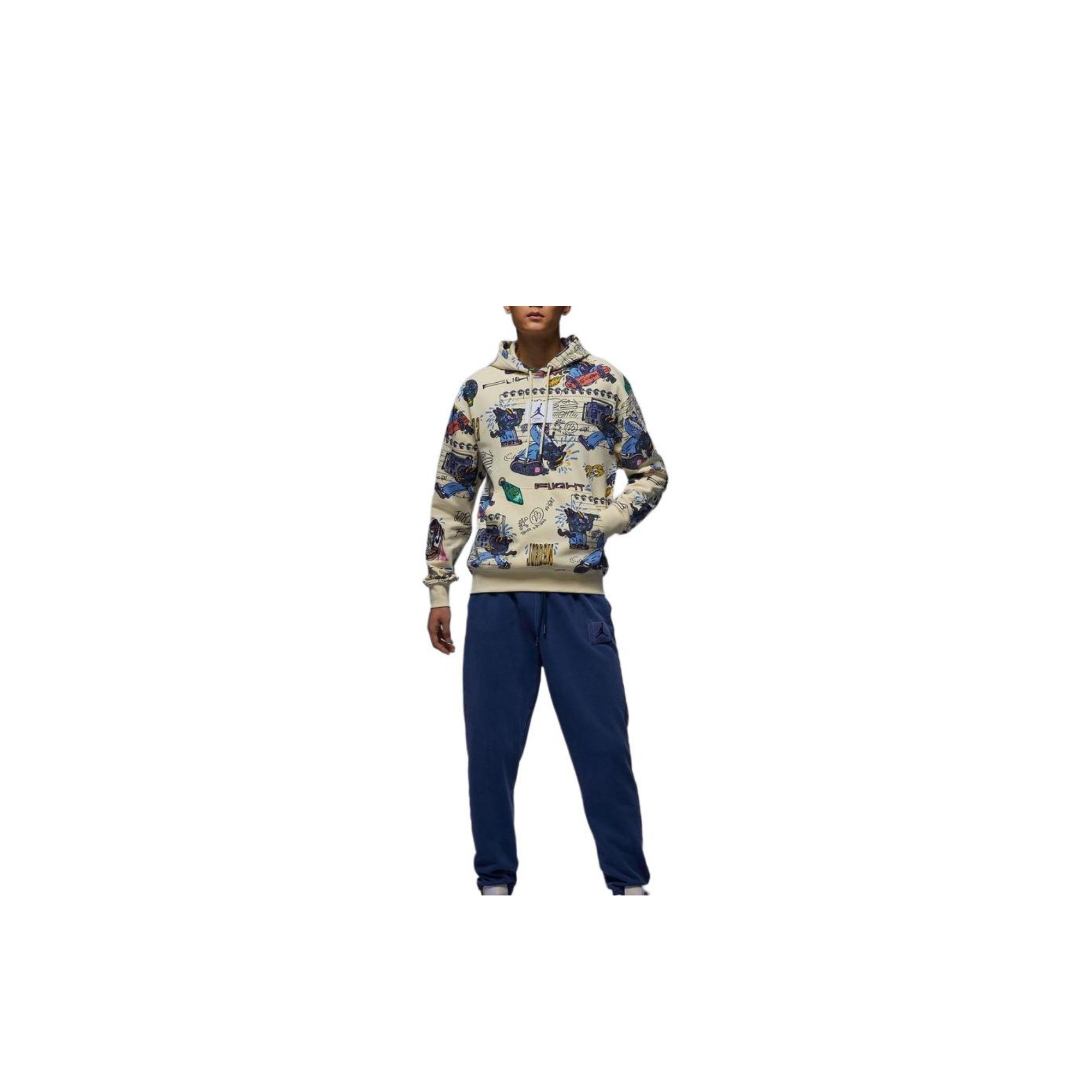 Jordan Sweatshirt Men Coconut Milk