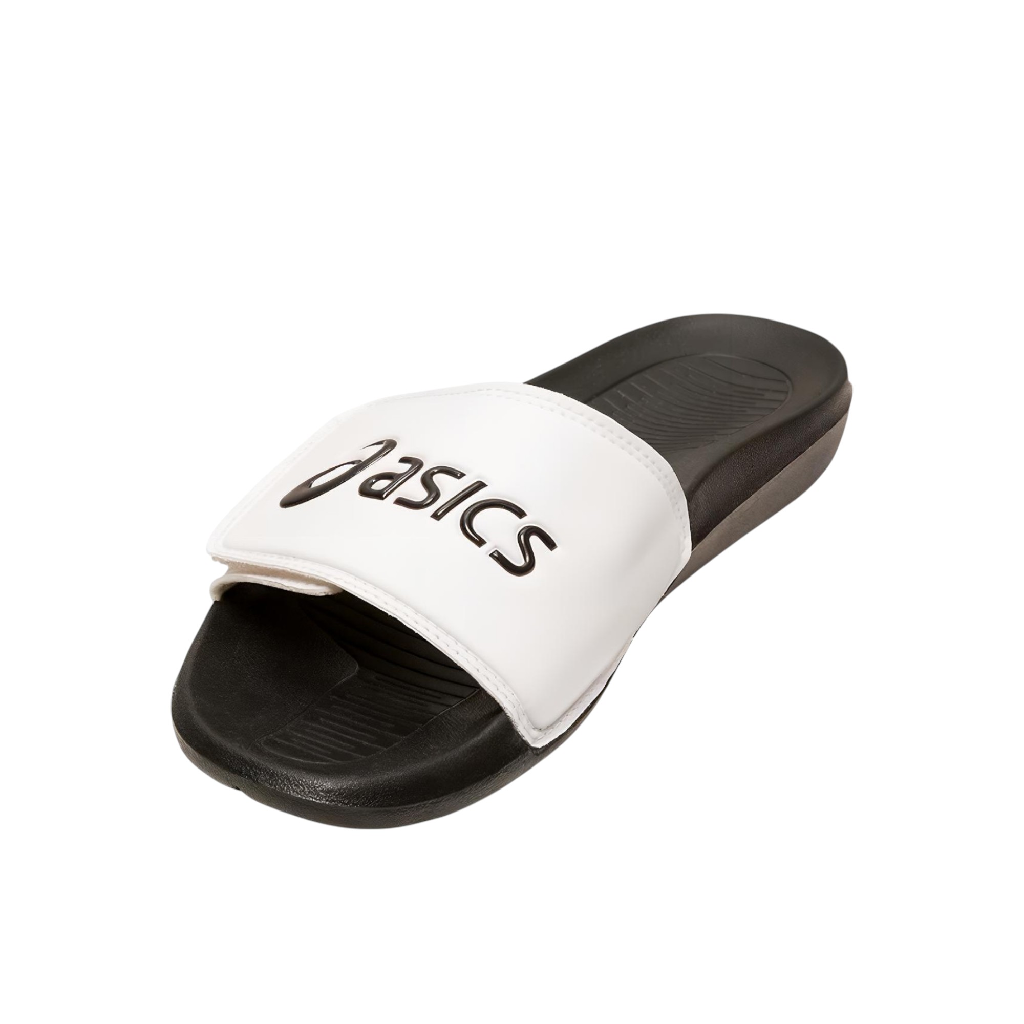 Asics Adjustable Slide Slide Slippers Unisex White/Black