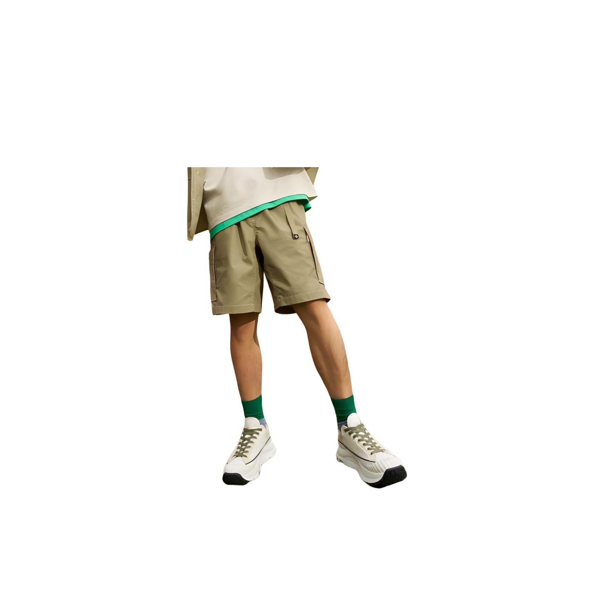 Converse Summer Play Series Casual Shorts Men Green