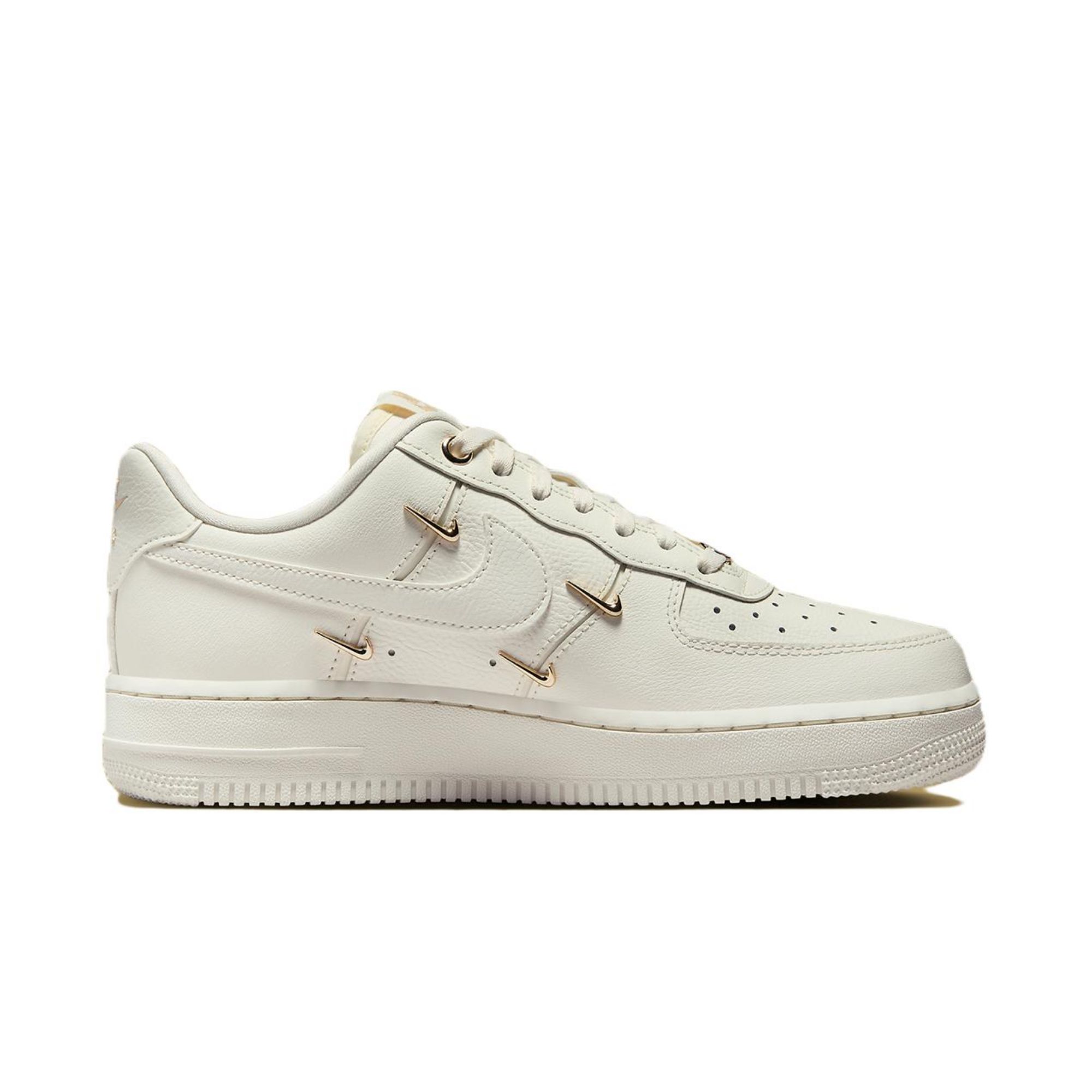 Nike Air Force 1 '07 LX CN Sail Gold Mini Swooshes Women's