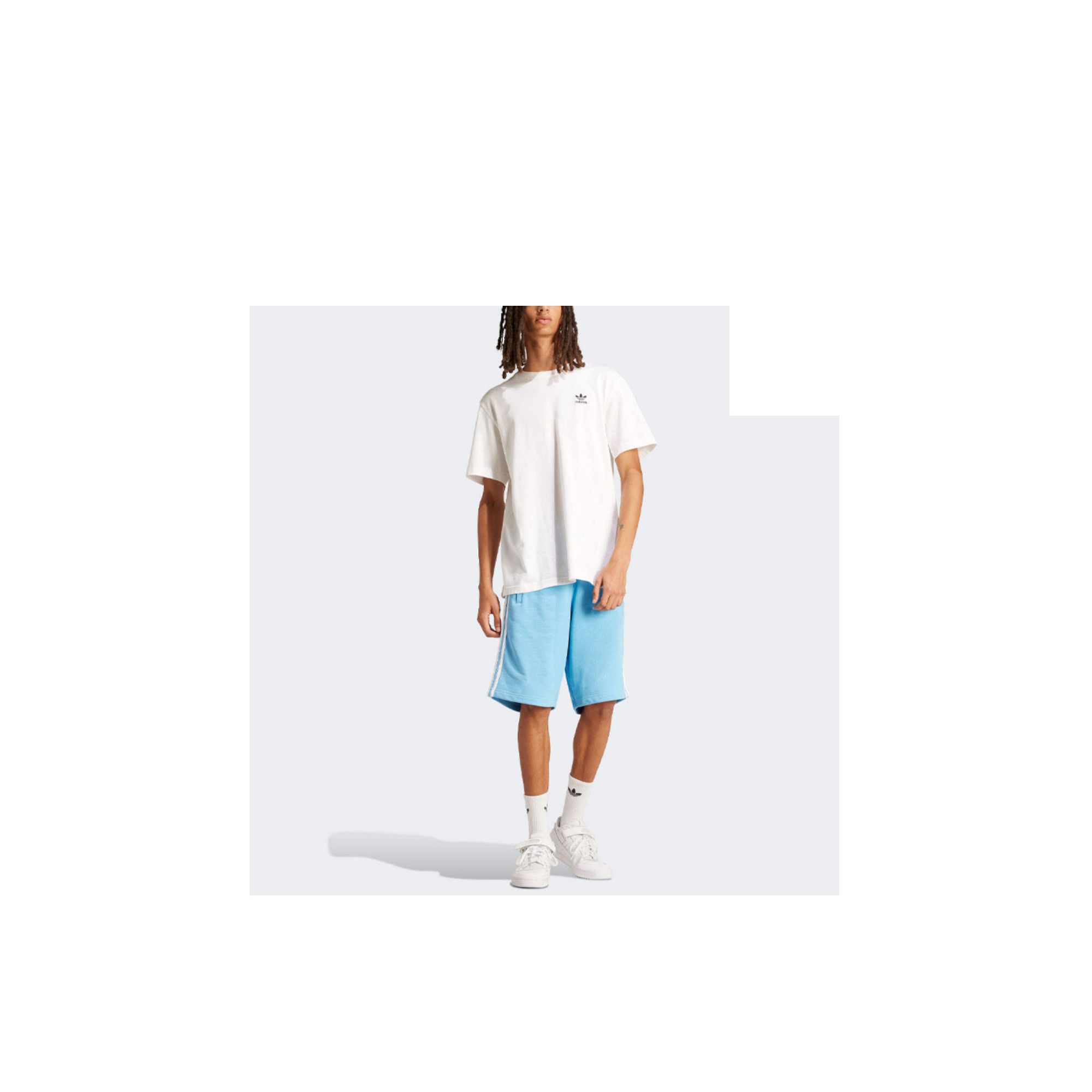 Adidas Originals 3-Stripes Casual Shorts Men Sky Blue