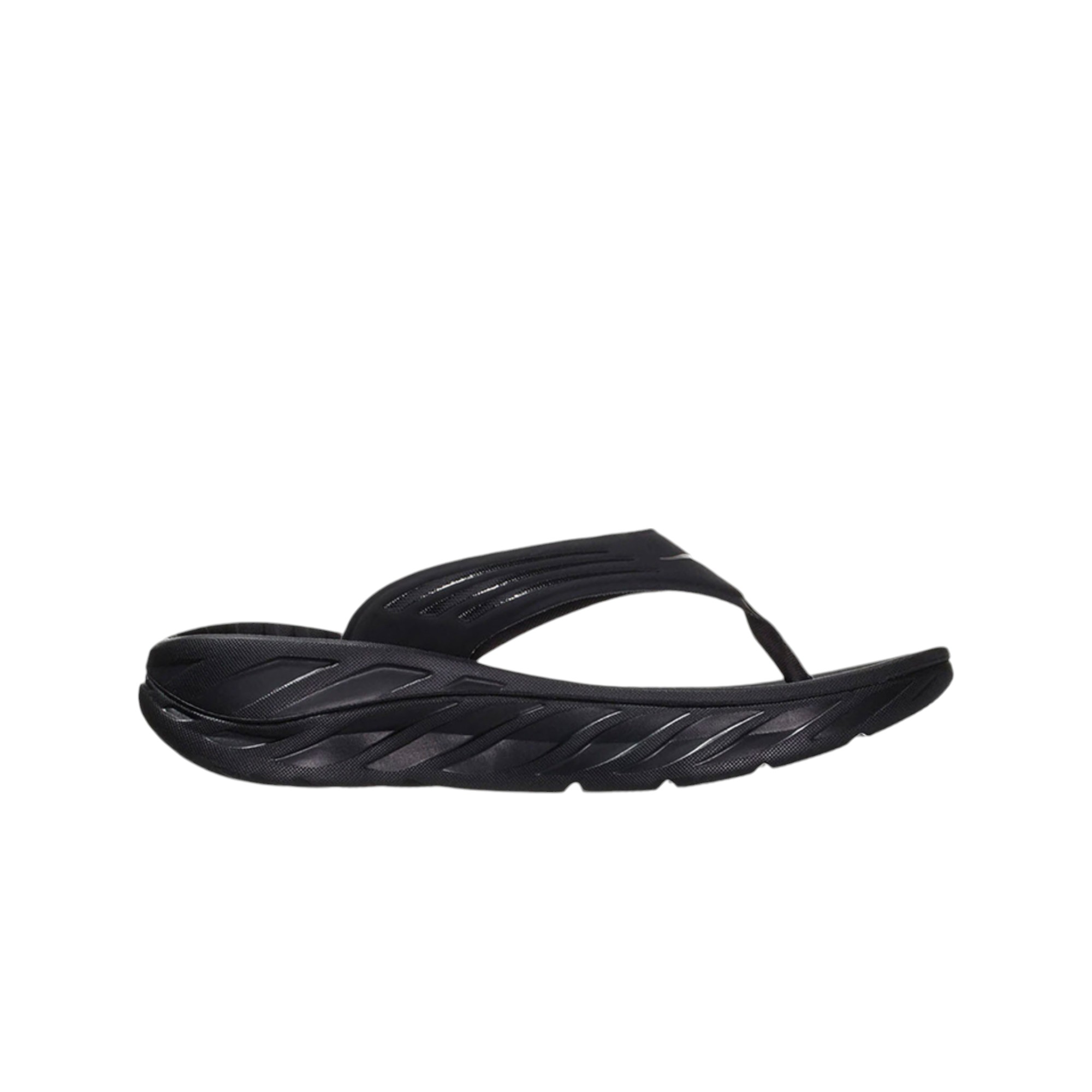 HOKA ONE ONE Ora Recovery Flip Slide Slippers Men Black