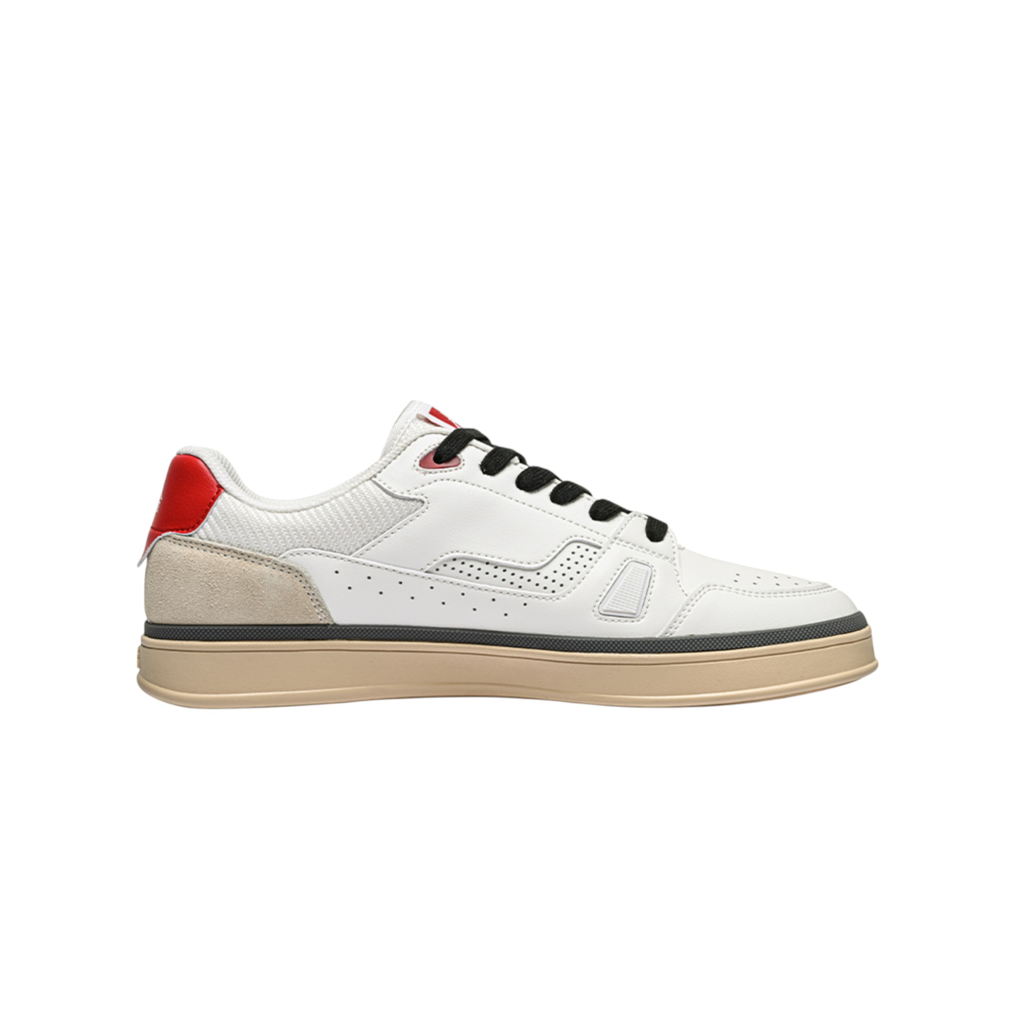 Kappa Skateboard Shoes Men Low-Top Gray/Red