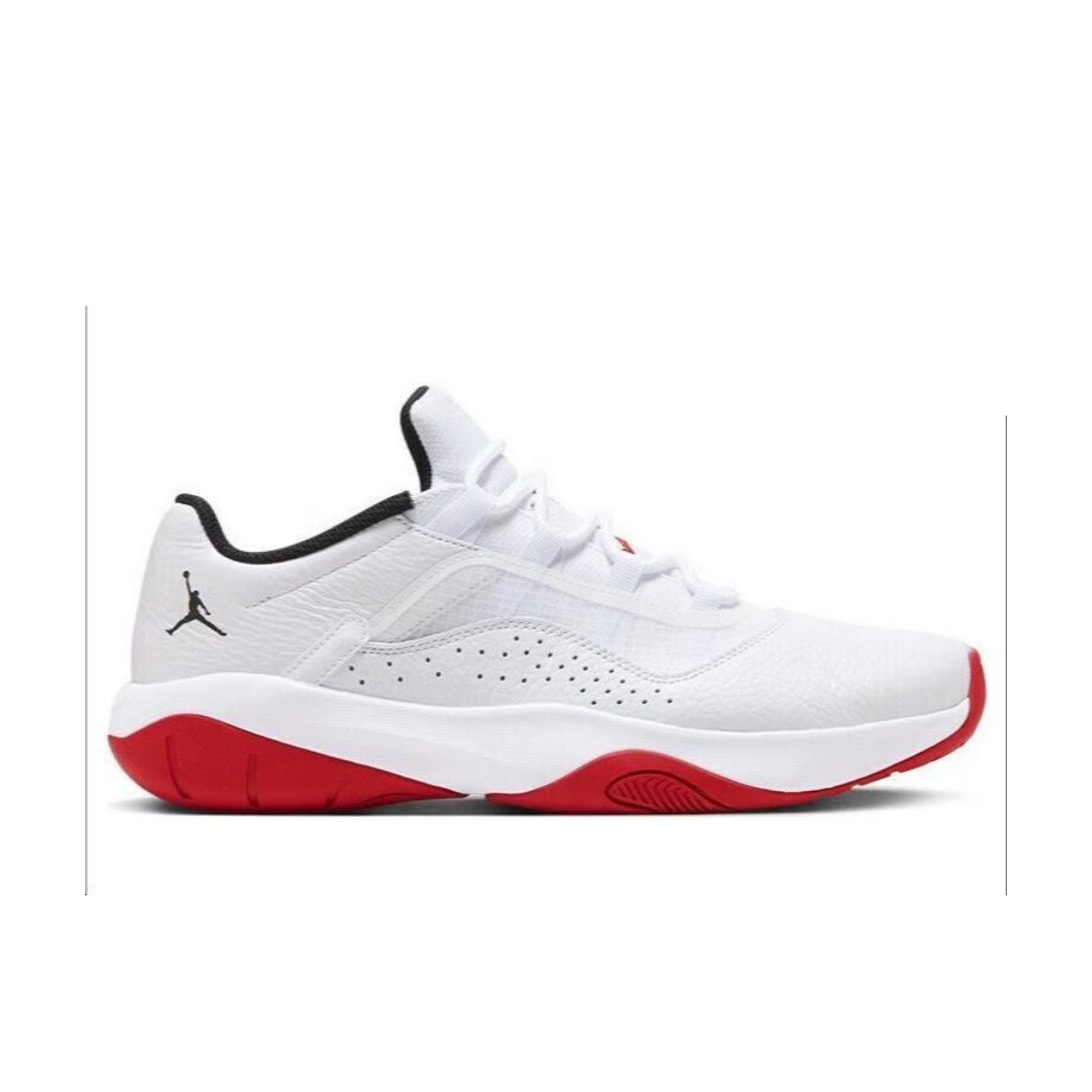 Jordan 11 CMFT Low 'White Varsity Red'