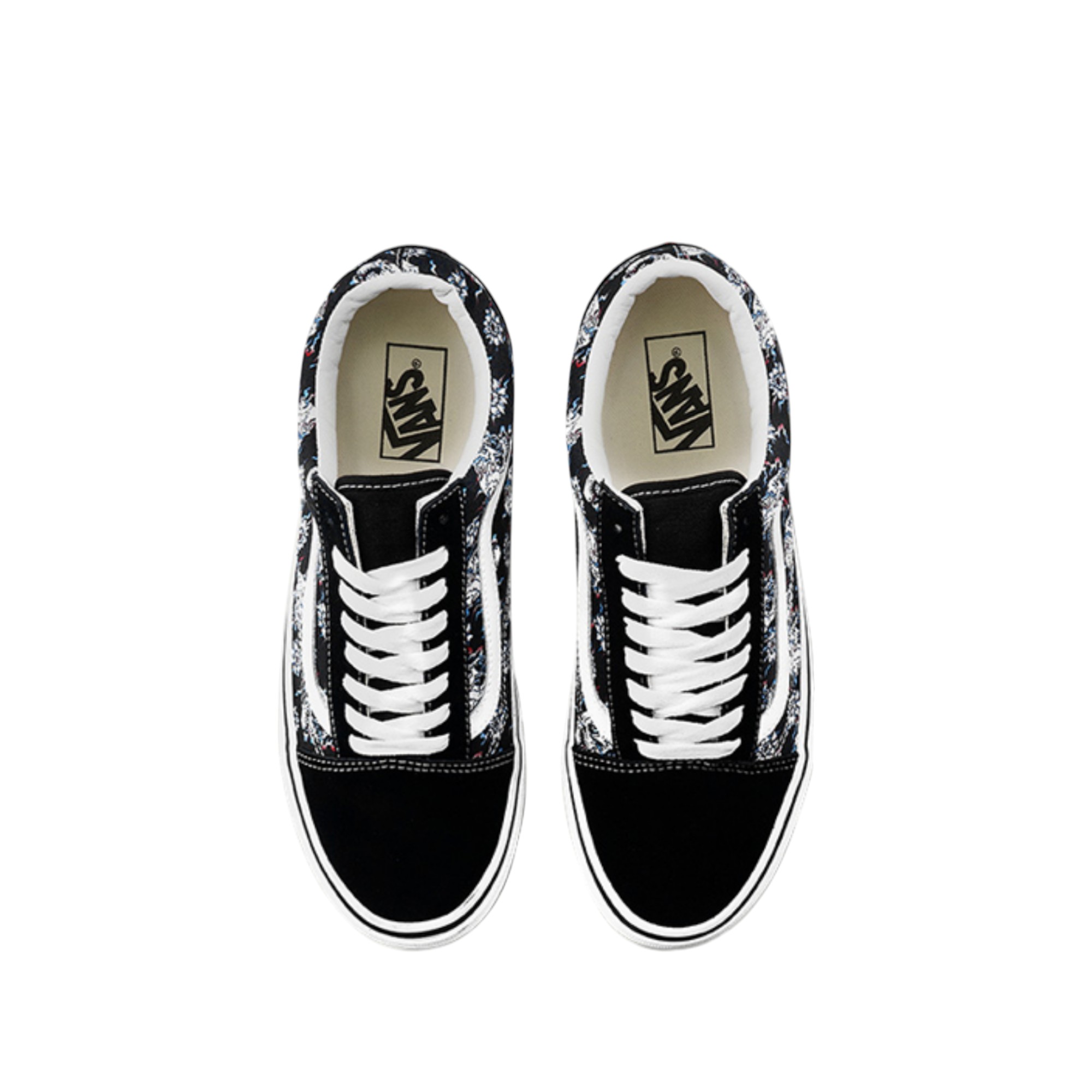 Old Skool Vans 'Flash Skulls'