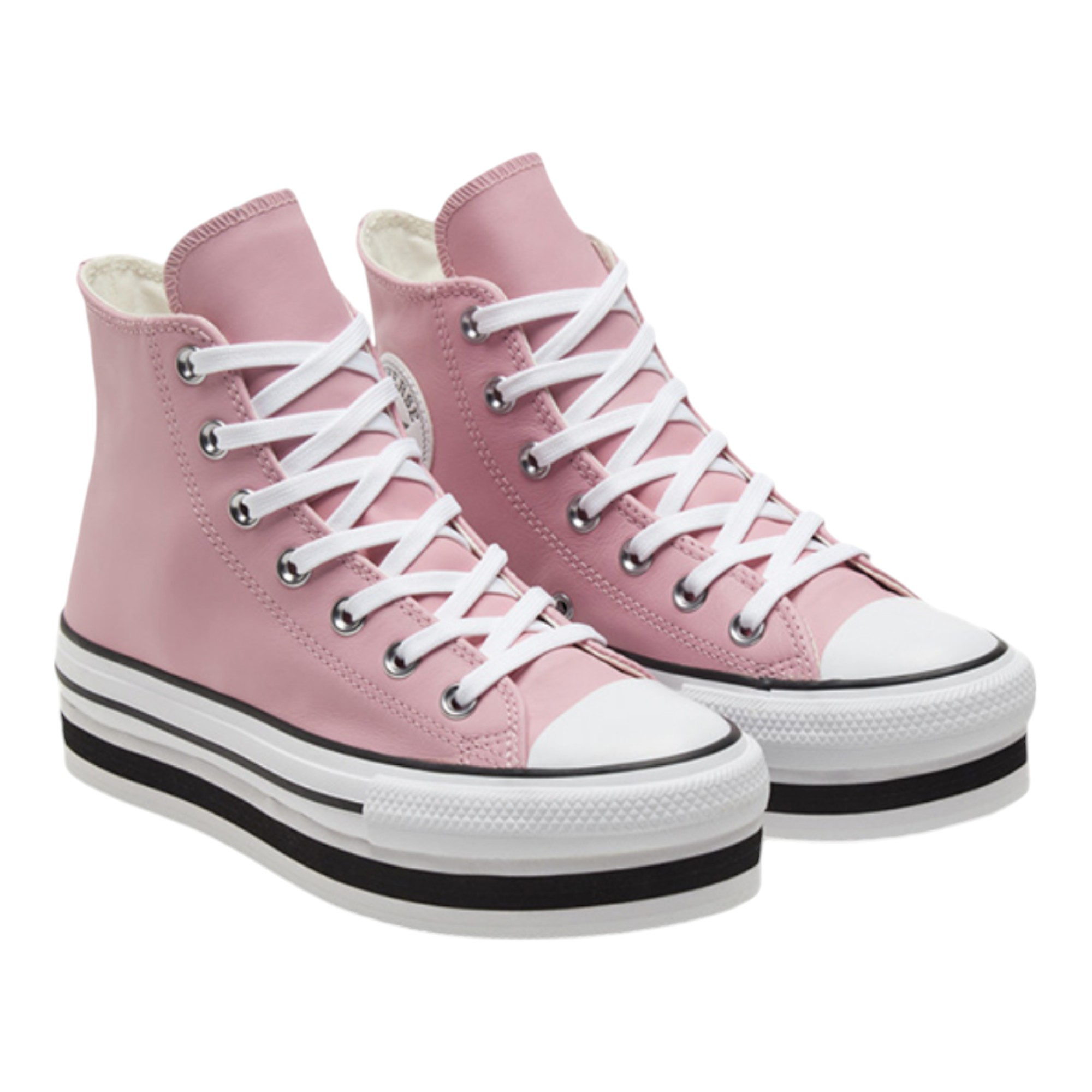 Converse All Star Canvas Shoes Women's High-Top Pink/White