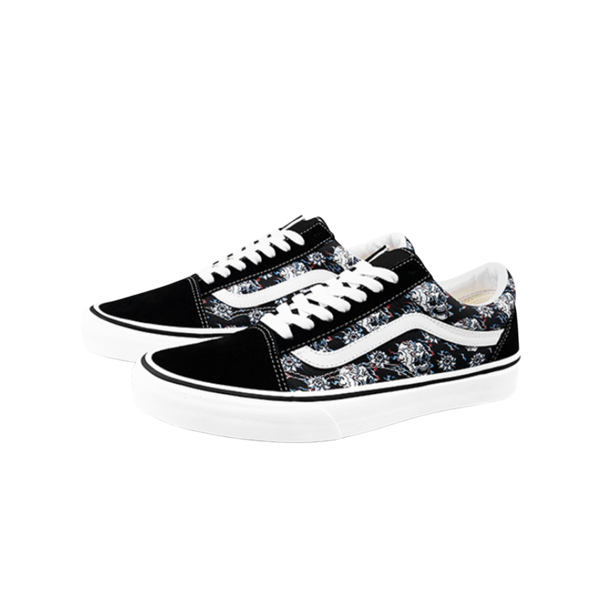 Old Skool Vans 'Flash Skulls'