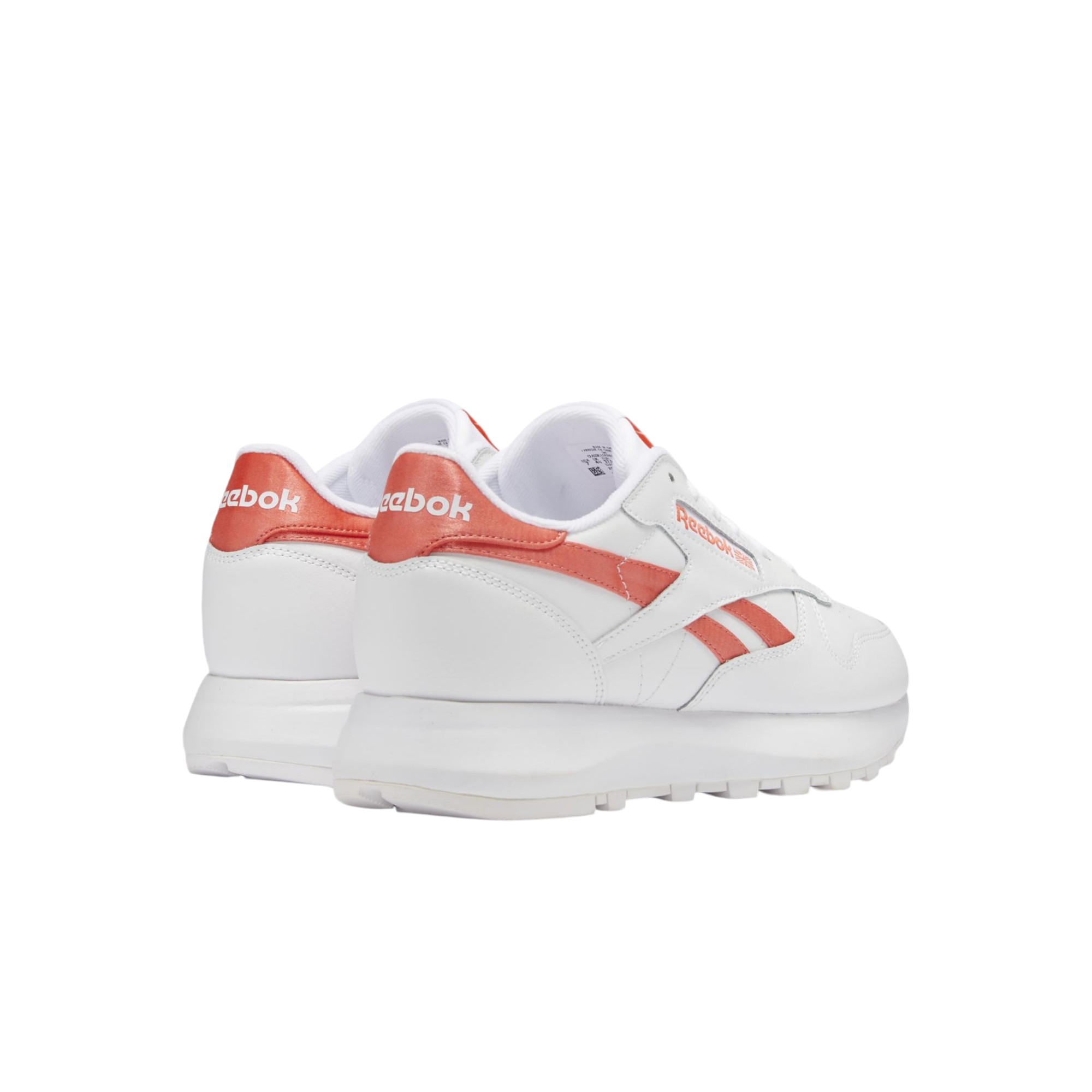 Reebok Women's Classic Leather SP 'White Orange Flare'