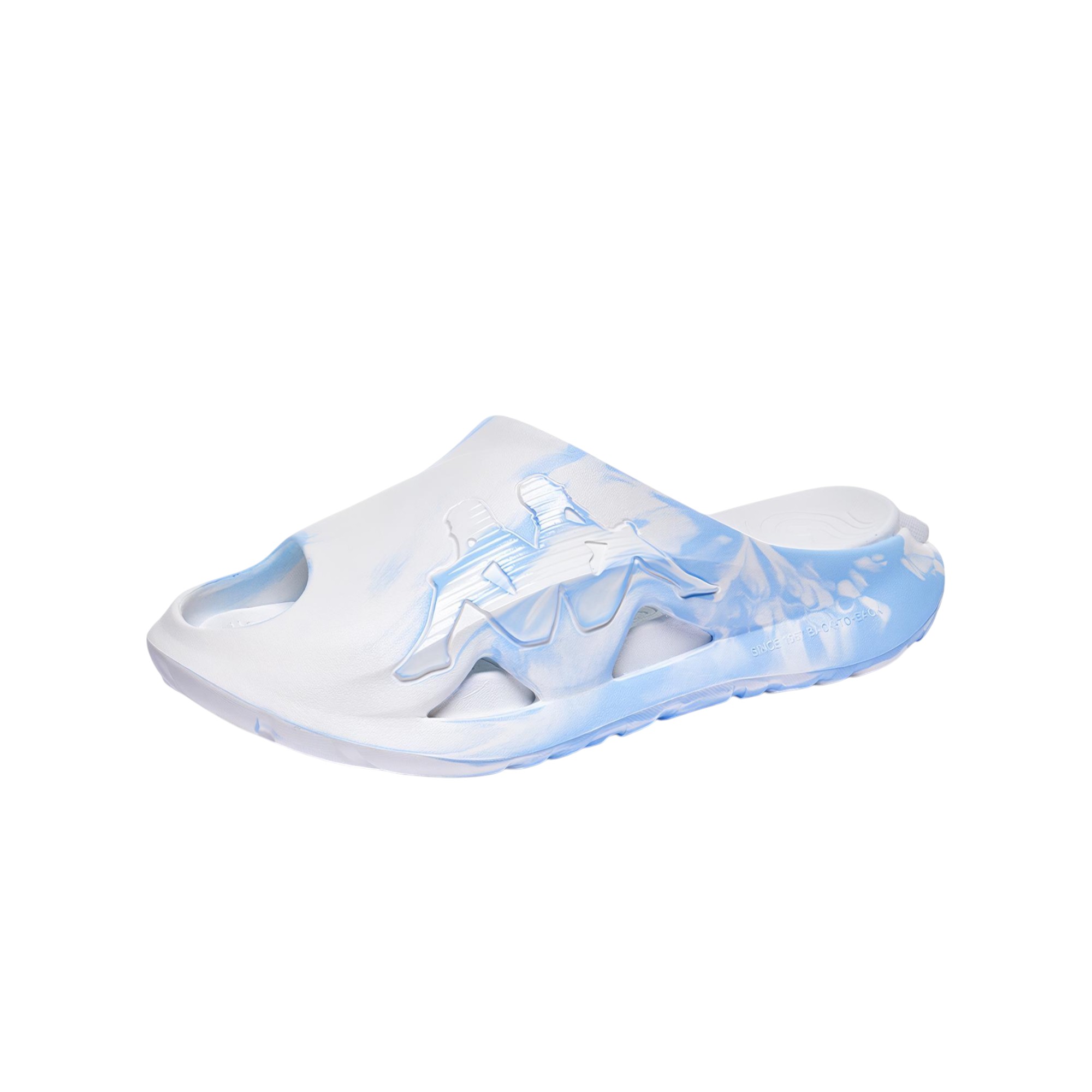 Kappa Slide Slippers Unisex White/Blue