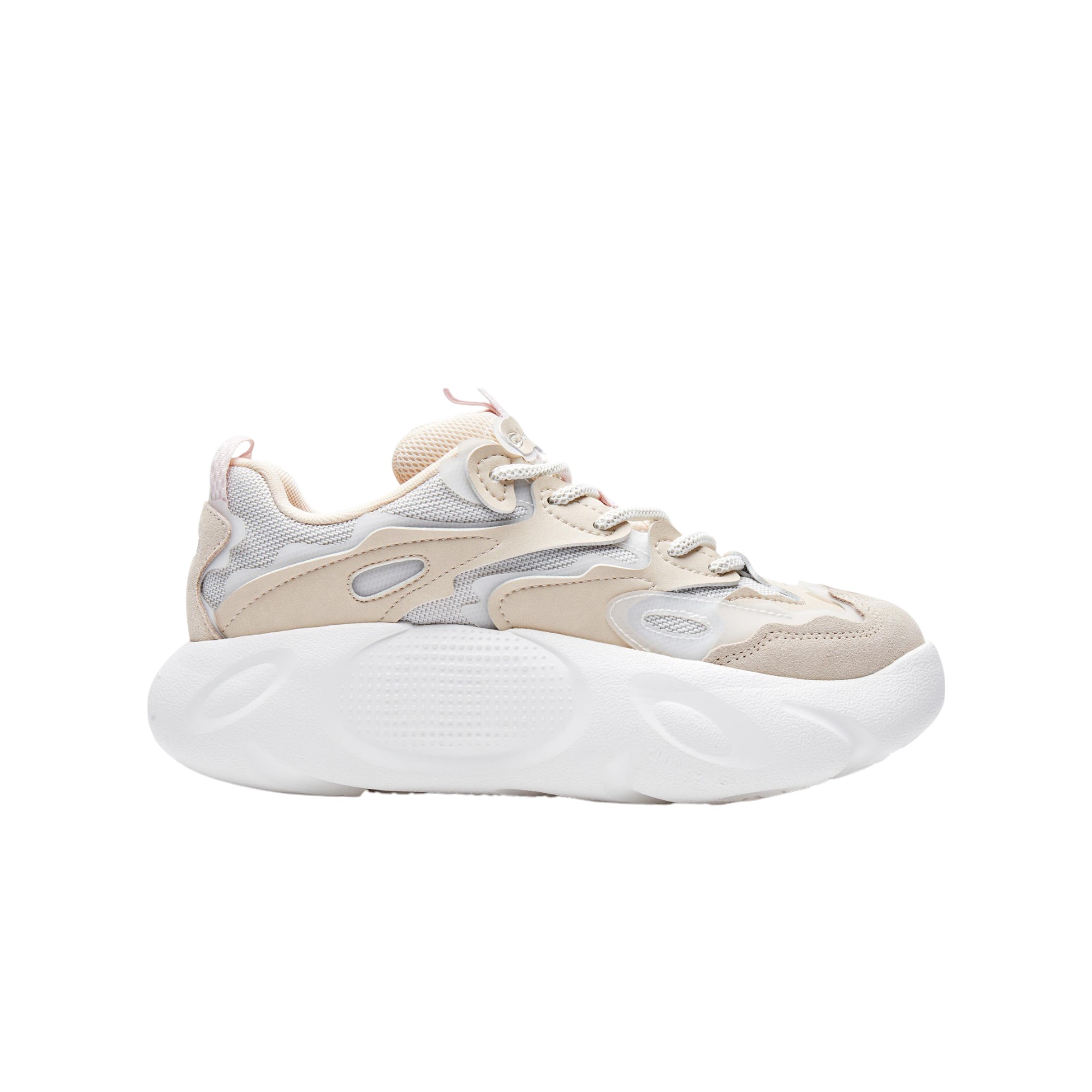 Champion Chunky Sneakers Women's Low-Top Beige