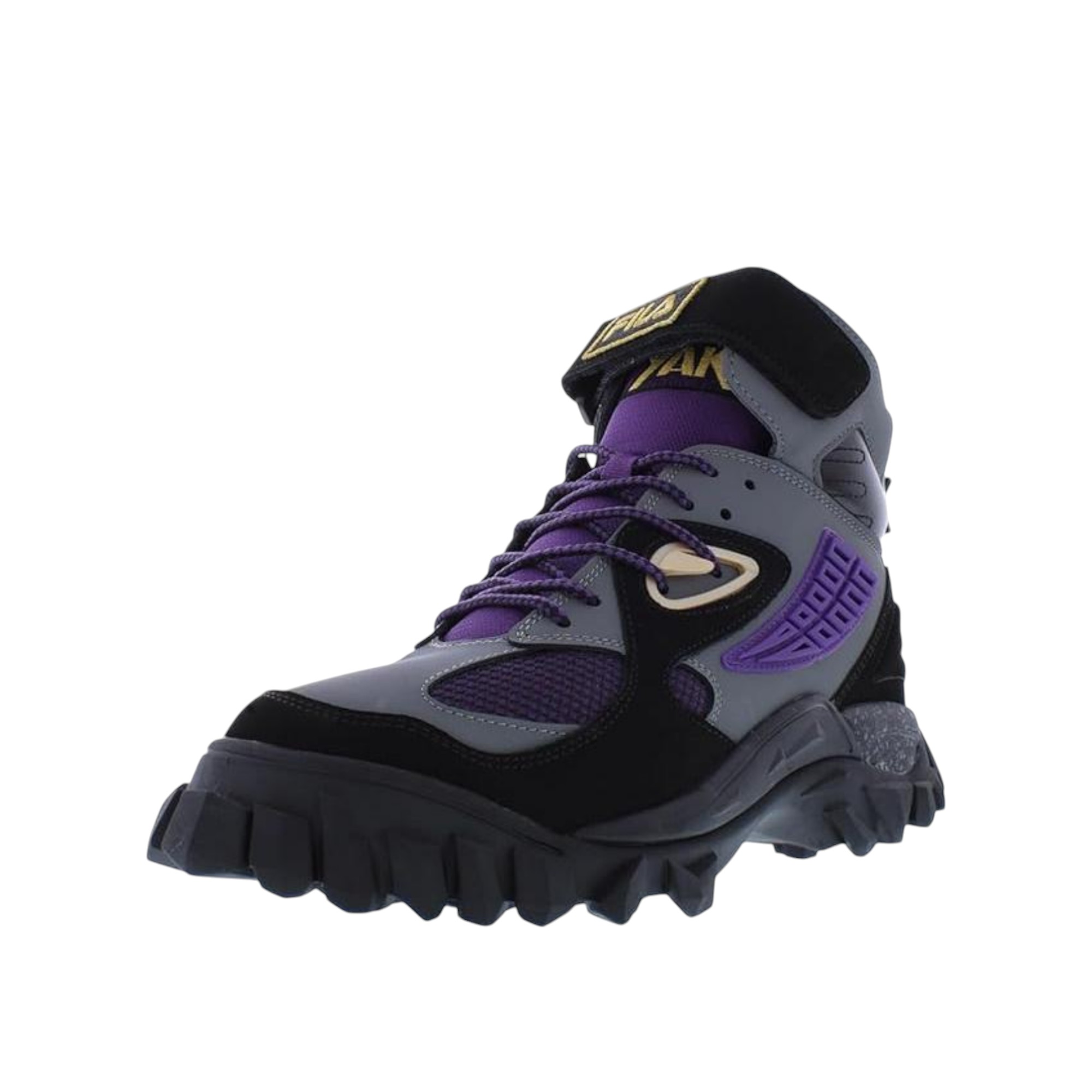 FILA Yak Boots Running Shoes Men High-Top Purple